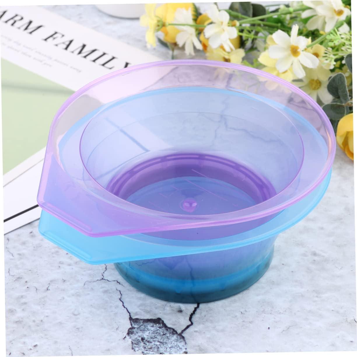 Tazón de Tinte para Cabello LOLIPPYY Lavanda 15.9x9cm Reutilizable