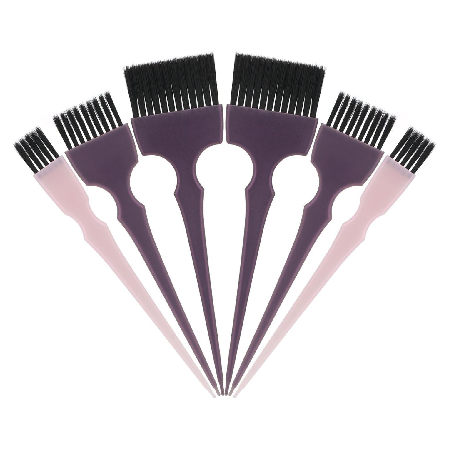 Set de 6 Brochas de Peluquería Segbeauty - Aplicadoras de Tinte