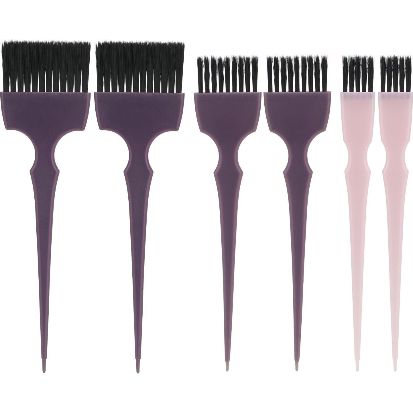 Set de 6 Brochas de Peluquería Segbeauty - Aplicadoras de Tinte