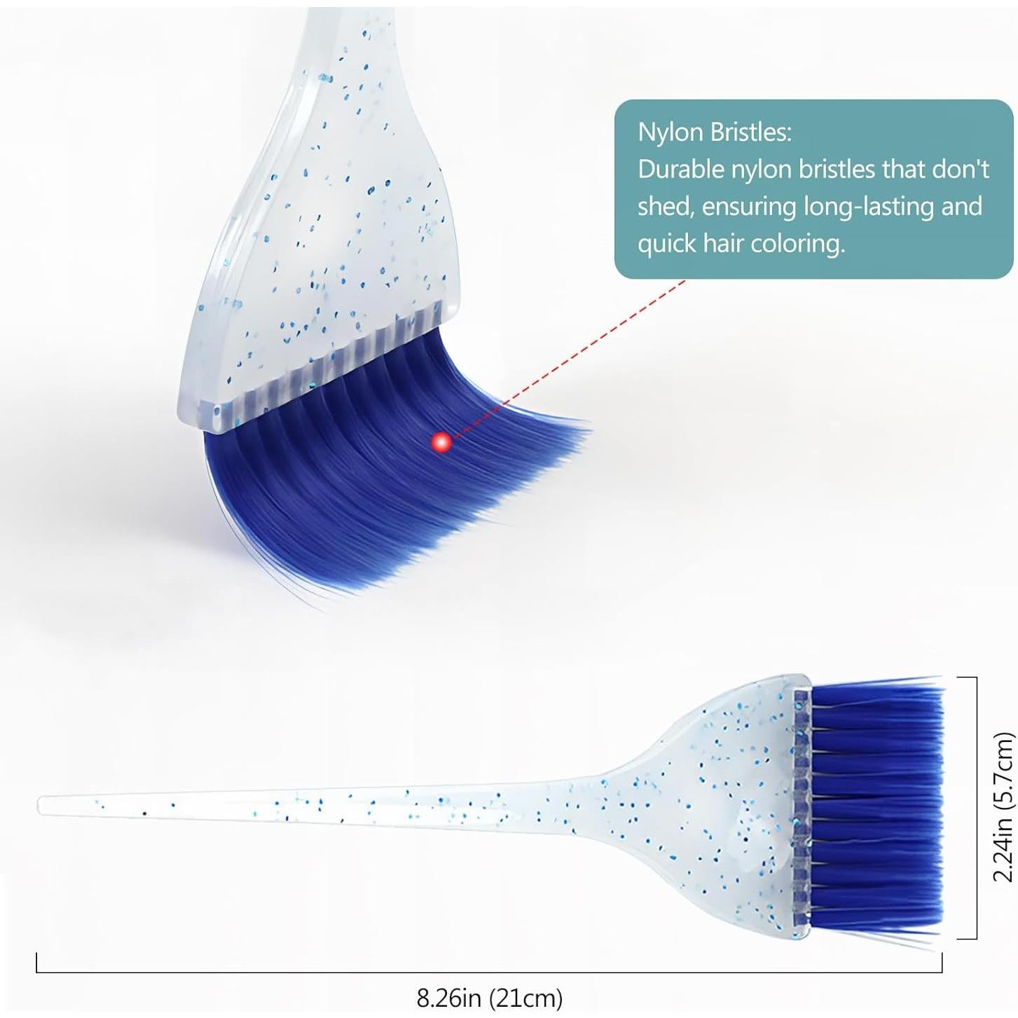 Juego de brochas para tinte Kootinn - 3 piezas ergonómicas