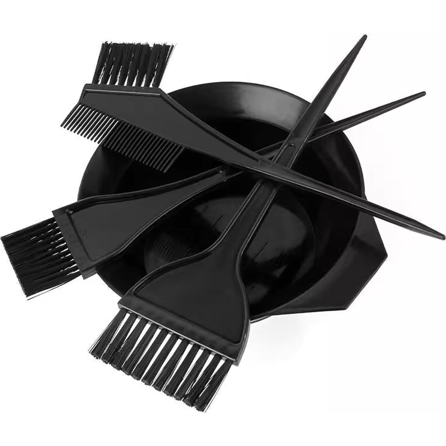 Kit de 12 Brochas para Tinte de Cabello YOOHUA - Negro 20.32x6.35cm