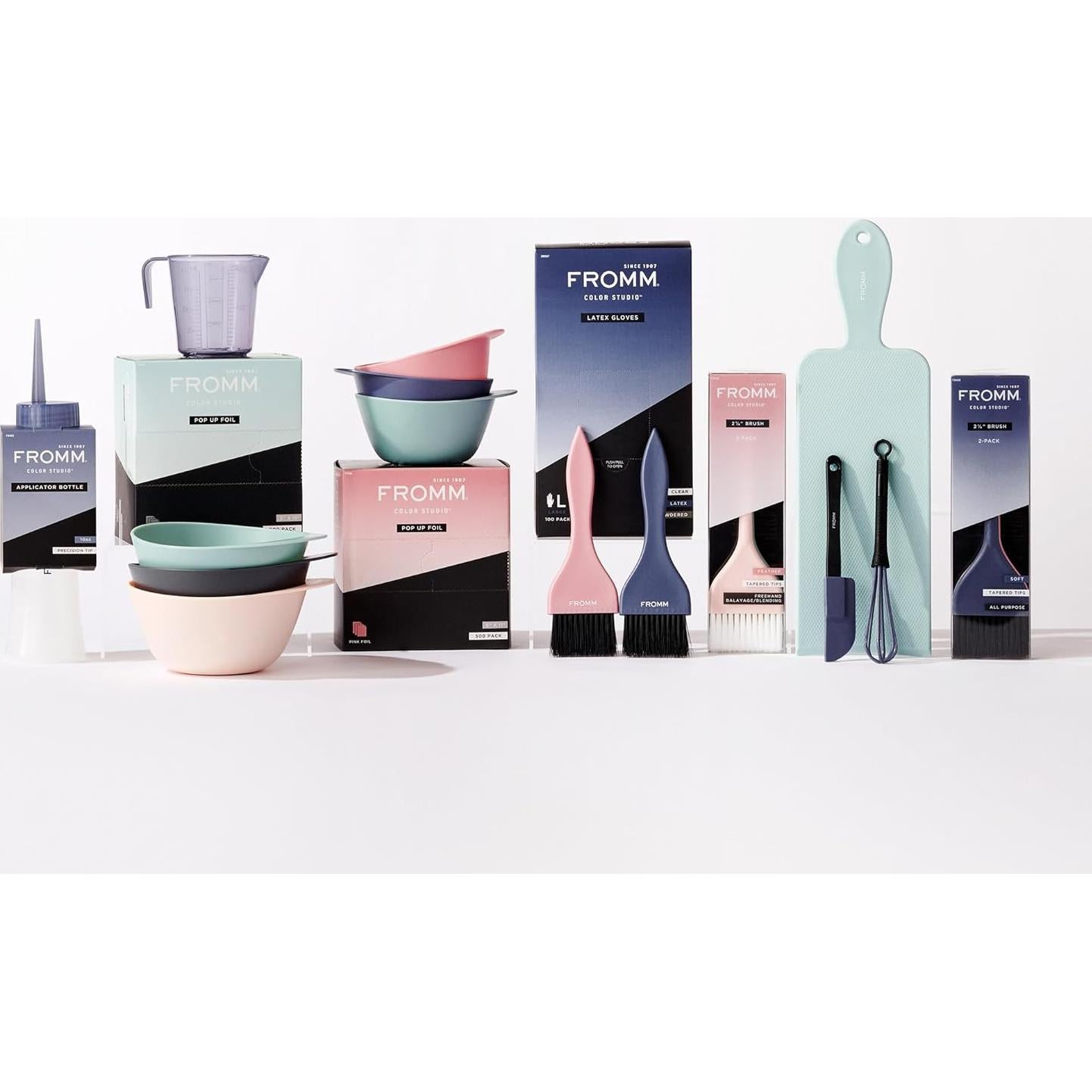 Conjunto Batidor y Espátula Fromm Color Studio 17.78 cm