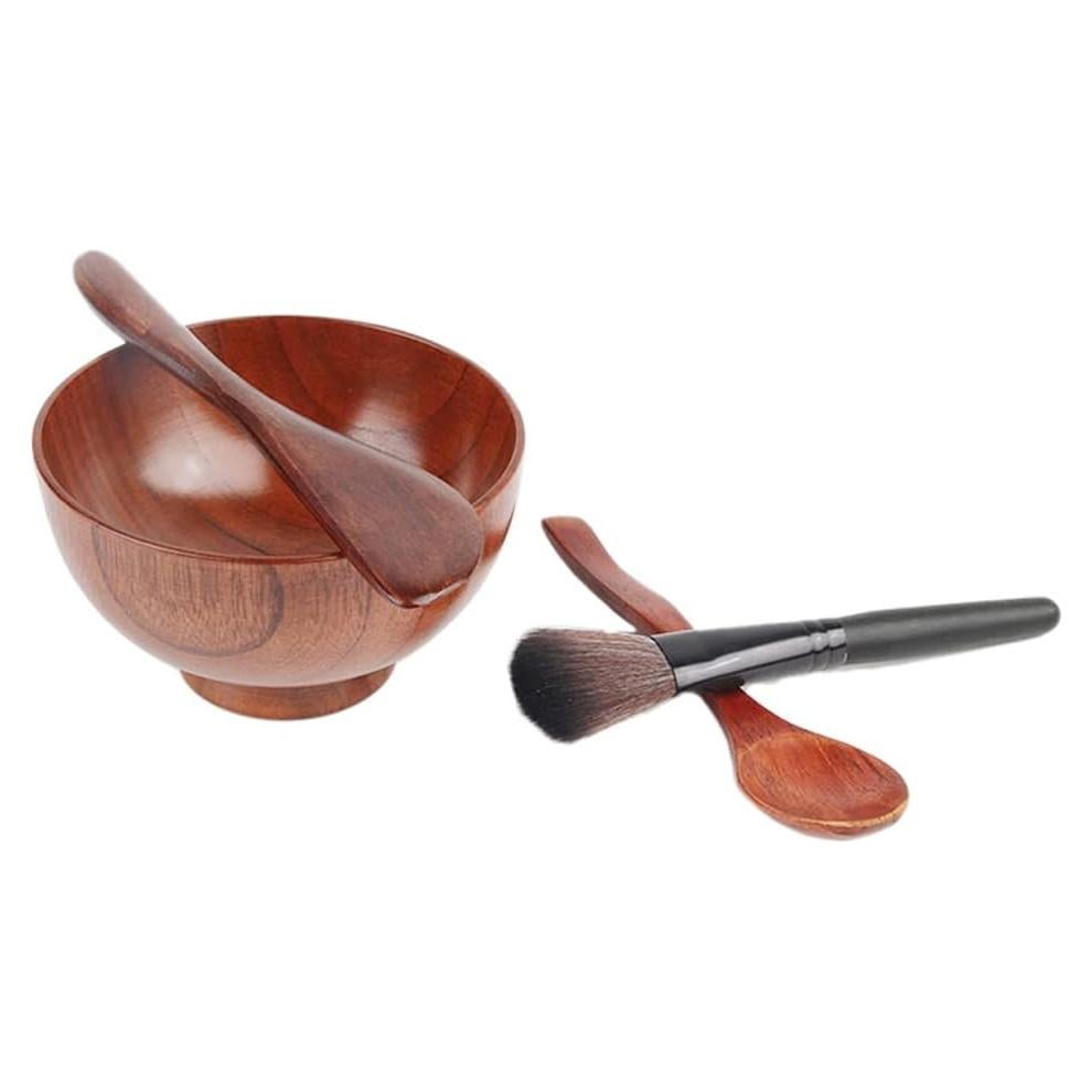 Set de Tazones de Máscara lasenersm con Cuchara y Pincel