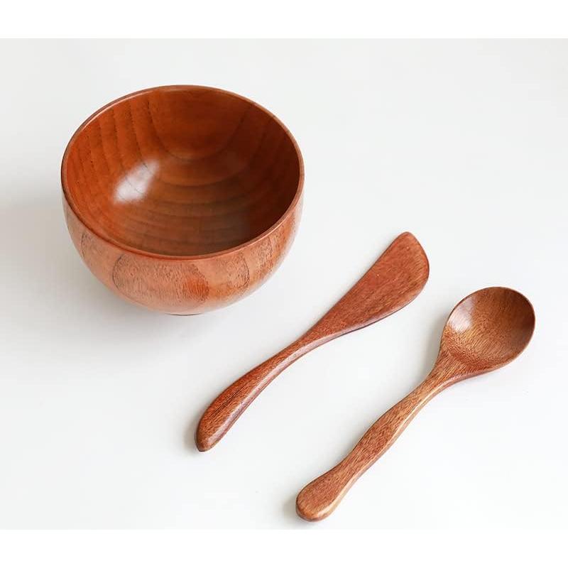 Set de Tazones de Máscara lasenersm con Cuchara y Pincel