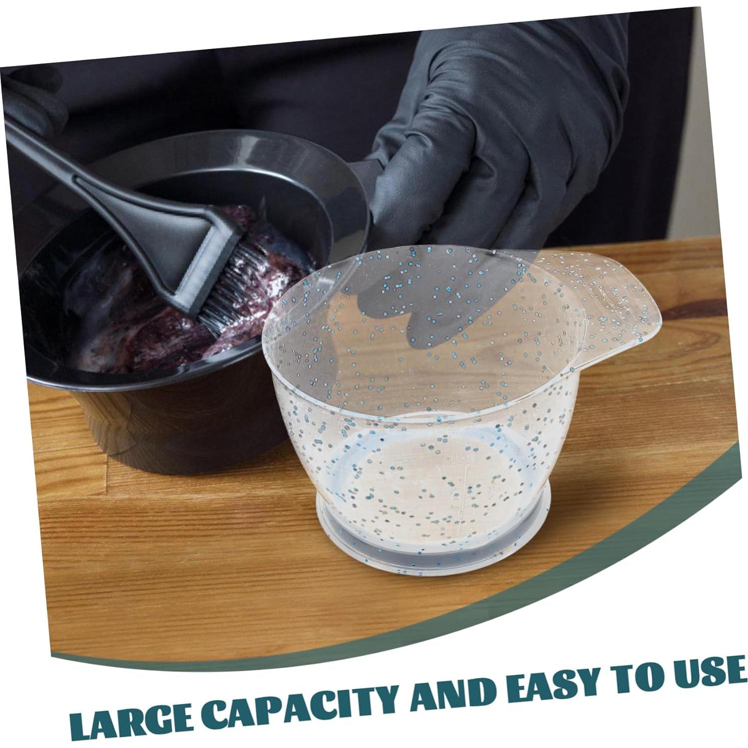 Juego de 3 Tazones Mezcladores para Tinte de Cabello ARTSEWPLY