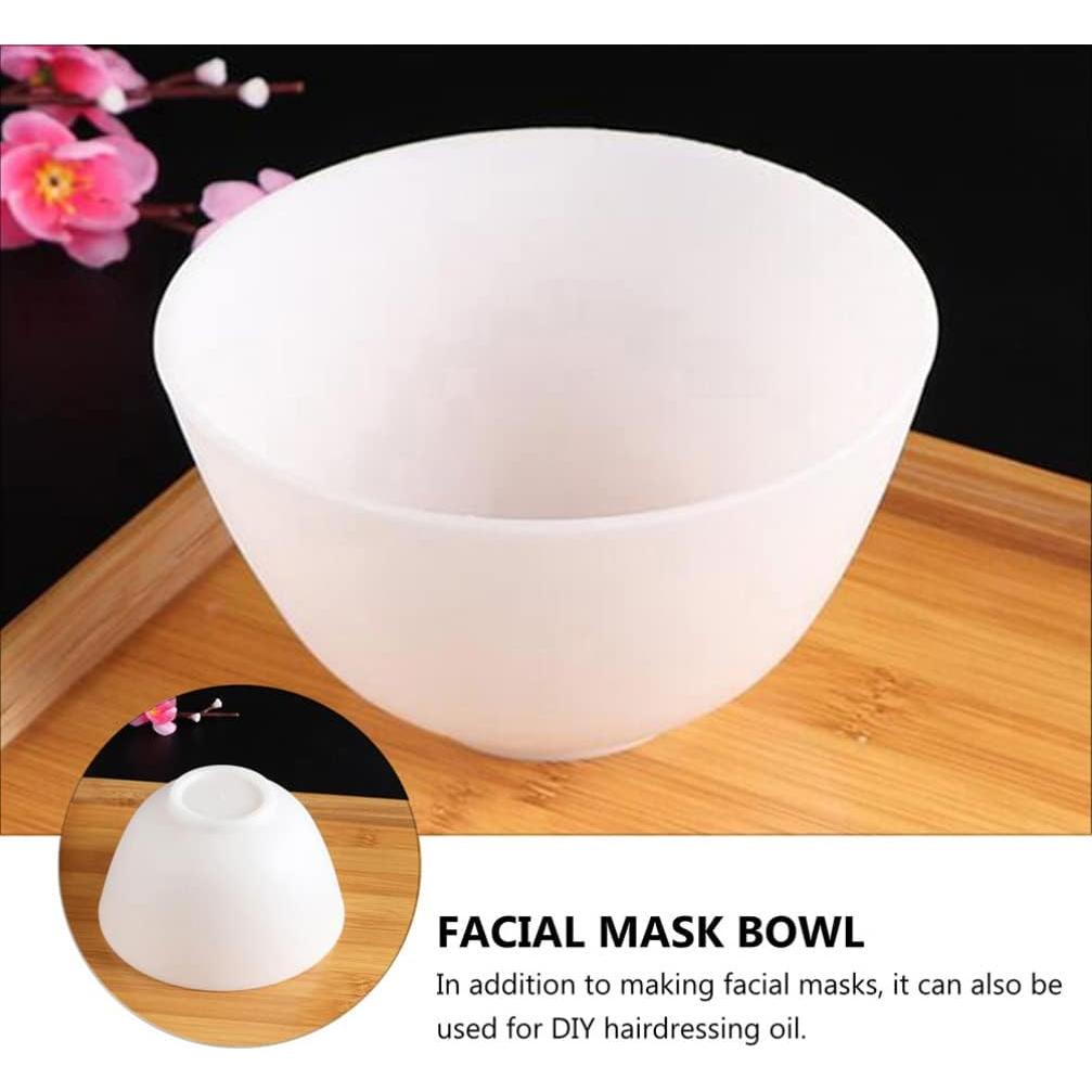 Cuencos de Silicona Healifty 6 Piezas para Mascarillas Faciales