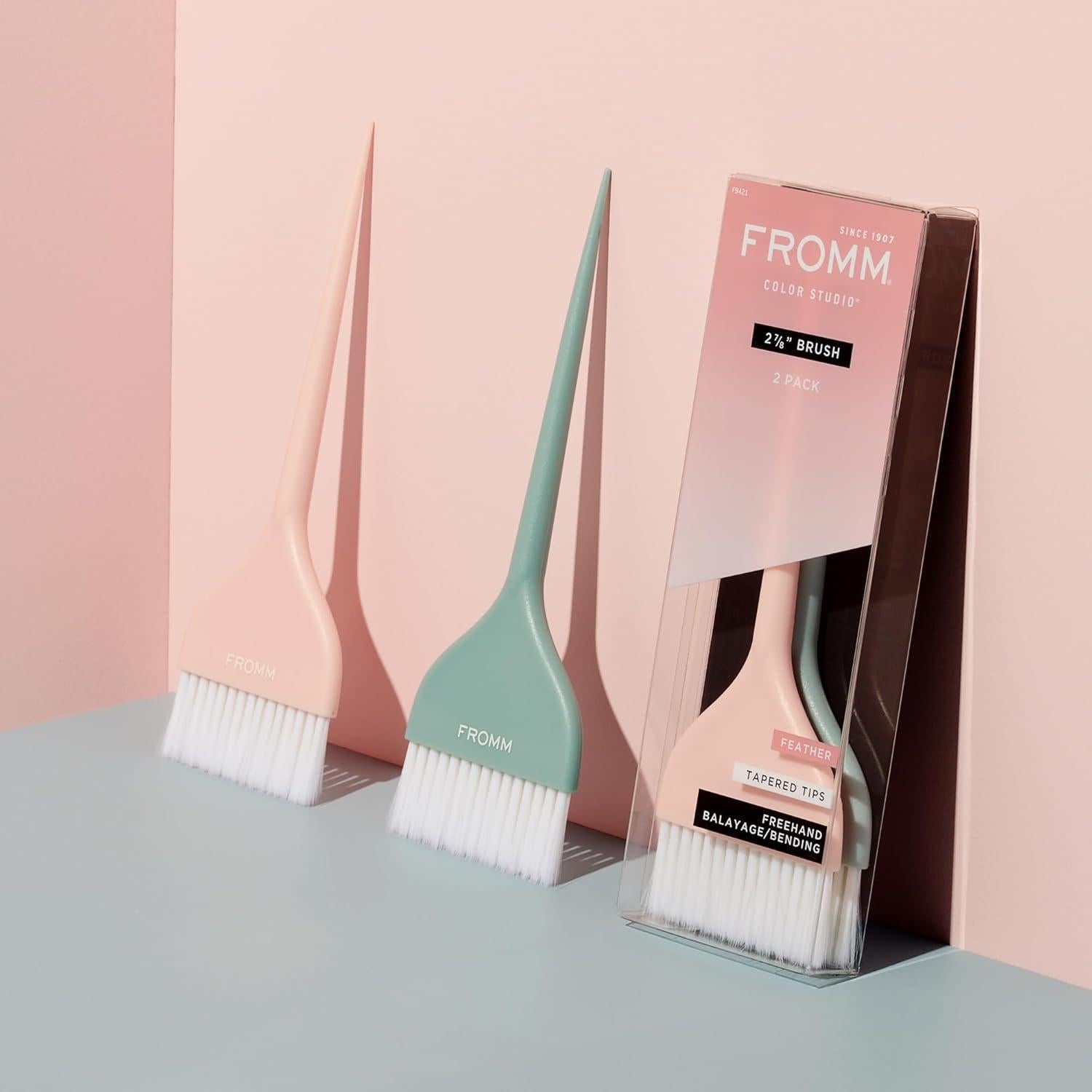 Set de Pinceles de Color Suave Ancho Fromm 2-Pack 5.72 cm