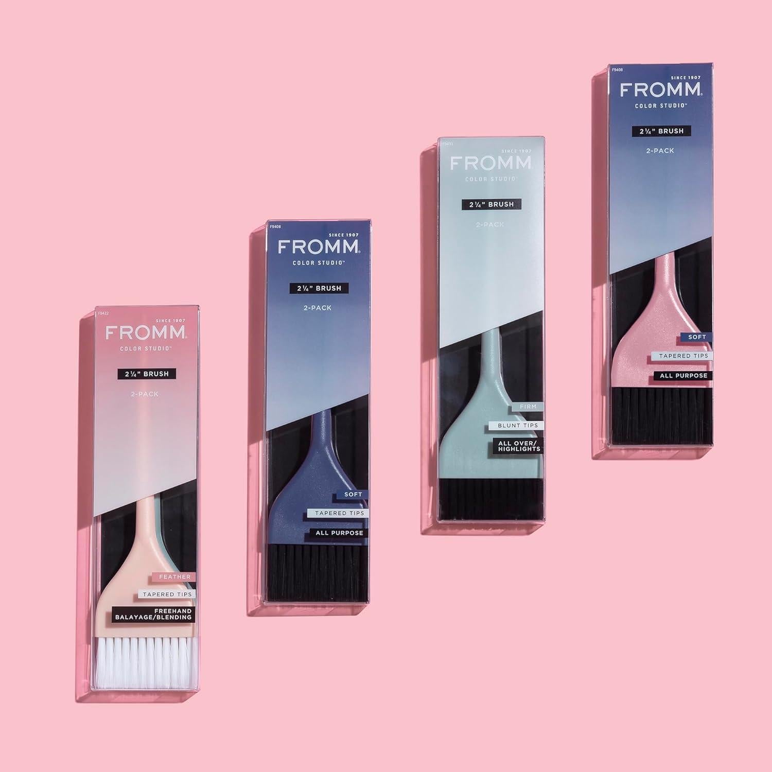 Set de Pinceles de Color Suave Ancho Fromm 2-Pack 5.72 cm