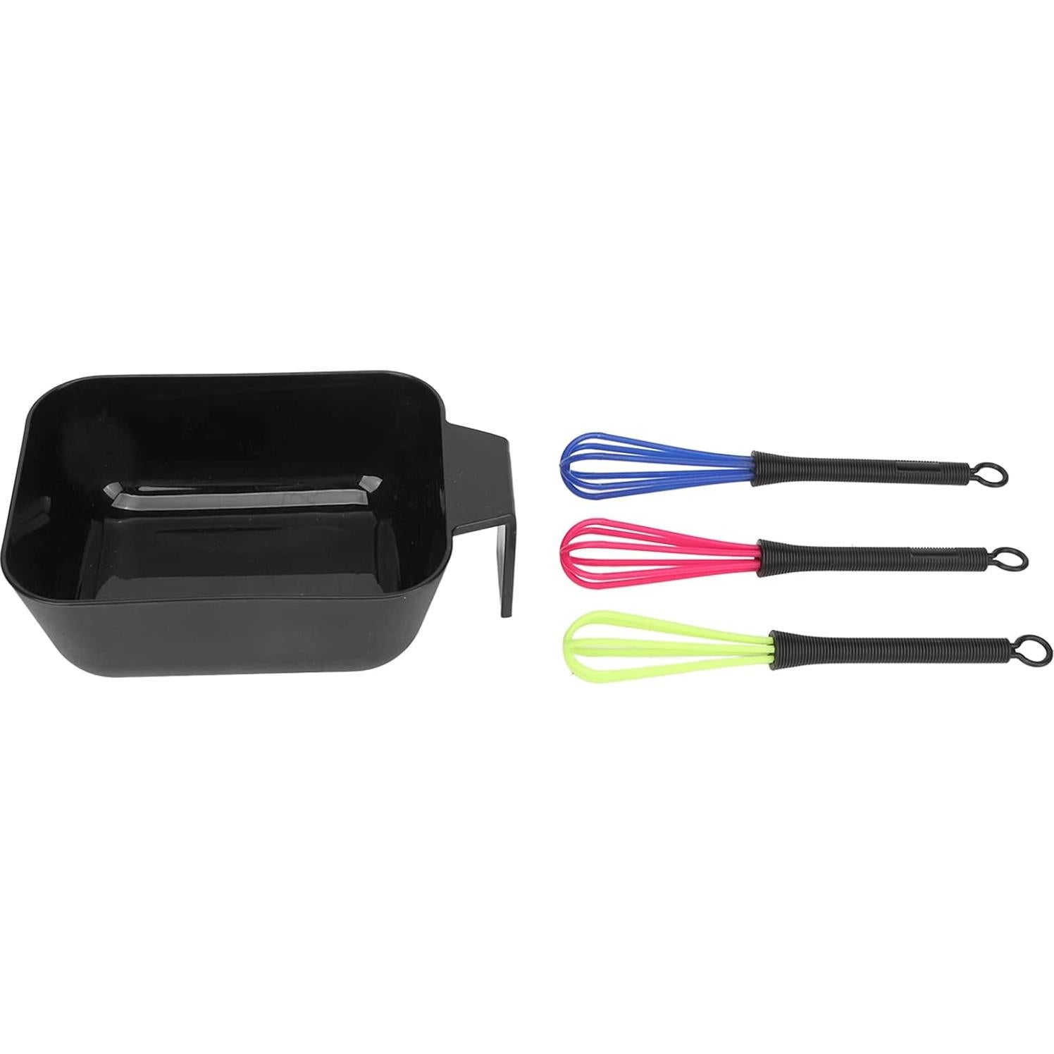 Tazón Mezcla Tinte Cabello Genérico Antideslizante 3 Piezas