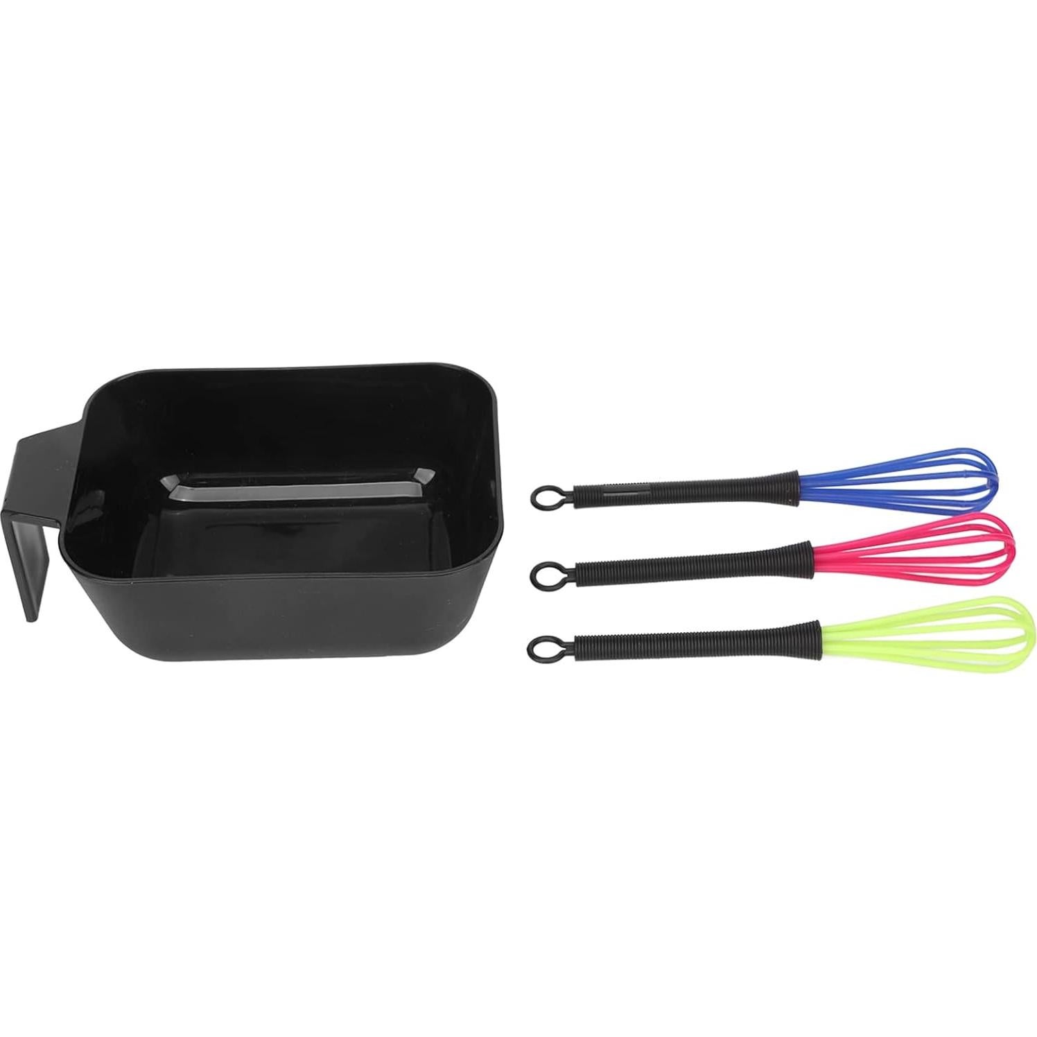 Tazón Mezcla Tinte Cabello Genérico Antideslizante 3 Piezas