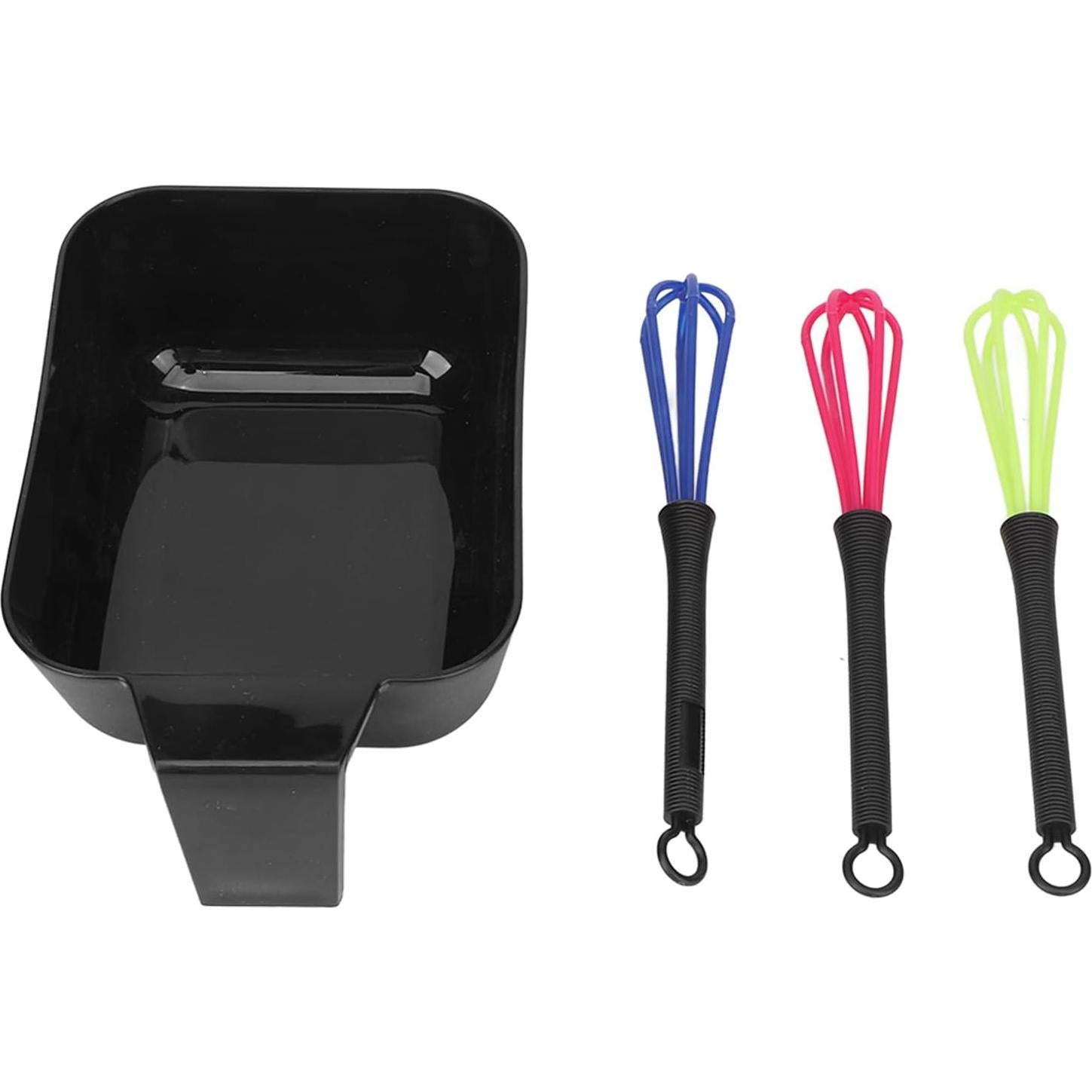 Tazón Mezcla Tinte Cabello Genérico Antideslizante 3 Piezas