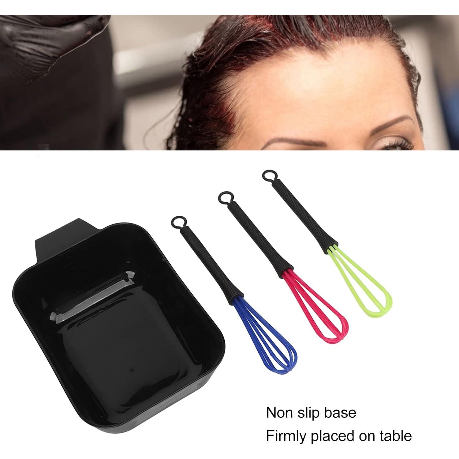 Tazón Mezcla Tinte Cabello Genérico Antideslizante 3 Piezas