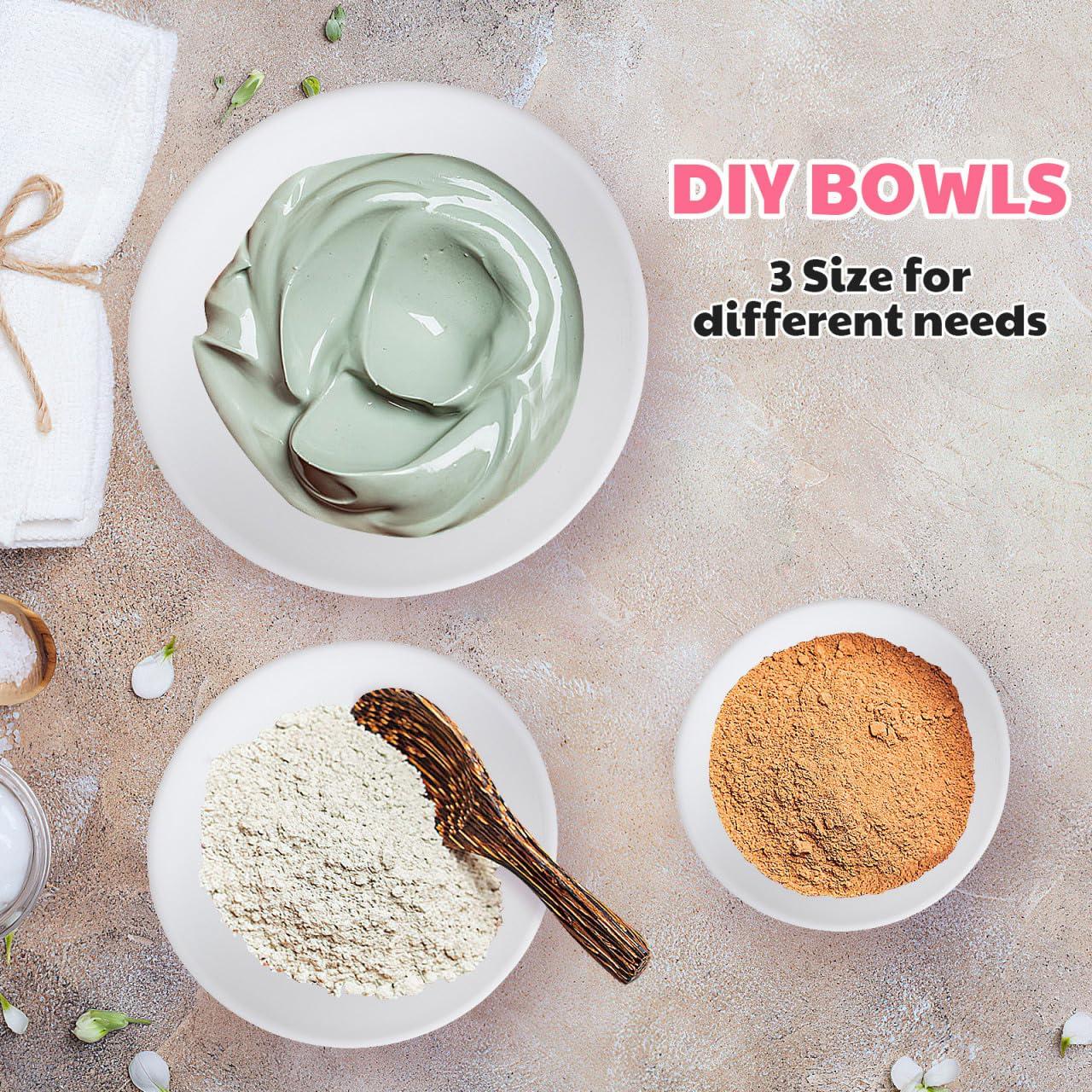 Set de Bol de Mezcla de Silicona Healifty - 3 Tamaños 8.2cm, 10cm, 13.3cm