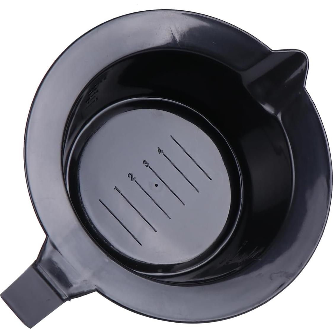 Tazones para Teñir Cabello Beaupretty 4 Piezas Plástico Negro