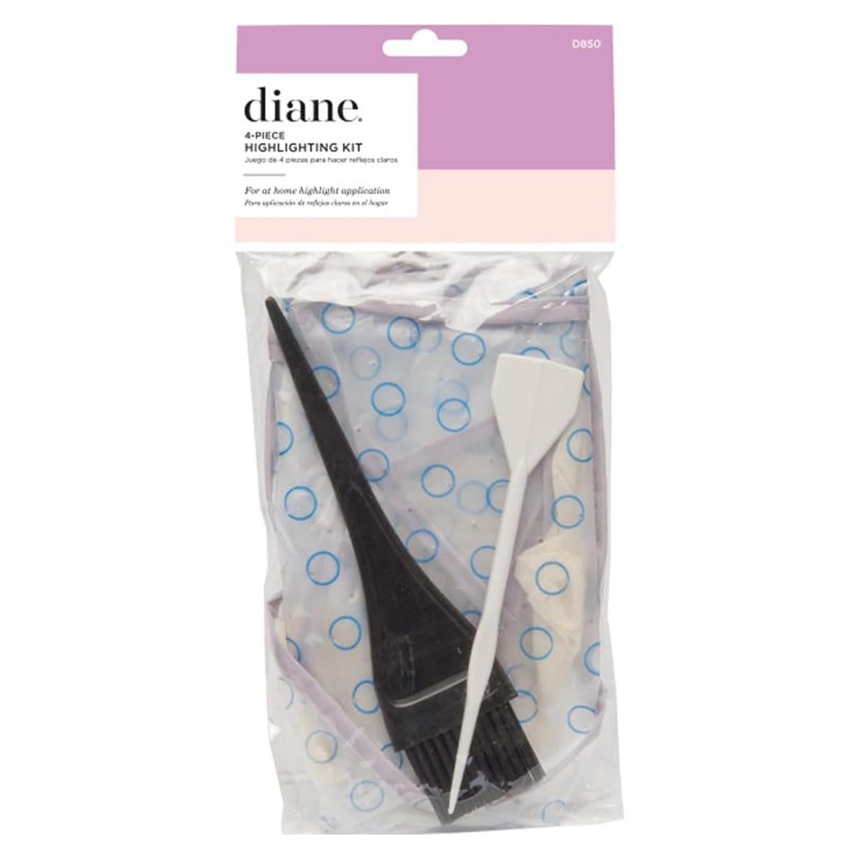 Kit de Coloración Capilar Diane D850 - 4 Piezas DIY