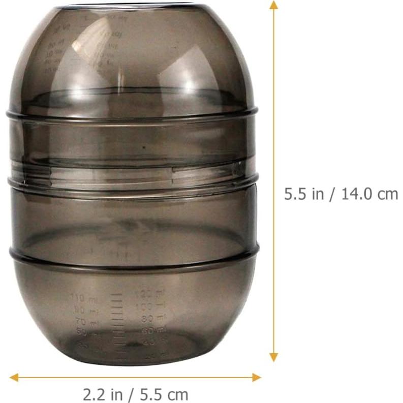 Tazón Mezclador para Teñir Cabello KALLORY 13.5cm Gris