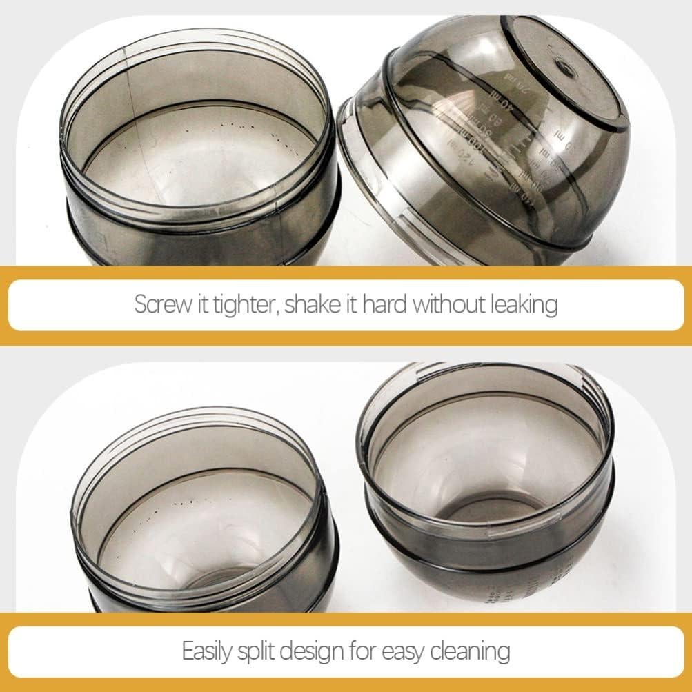 Tazón Mezclador para Teñir Cabello KALLORY 13.5cm Gris