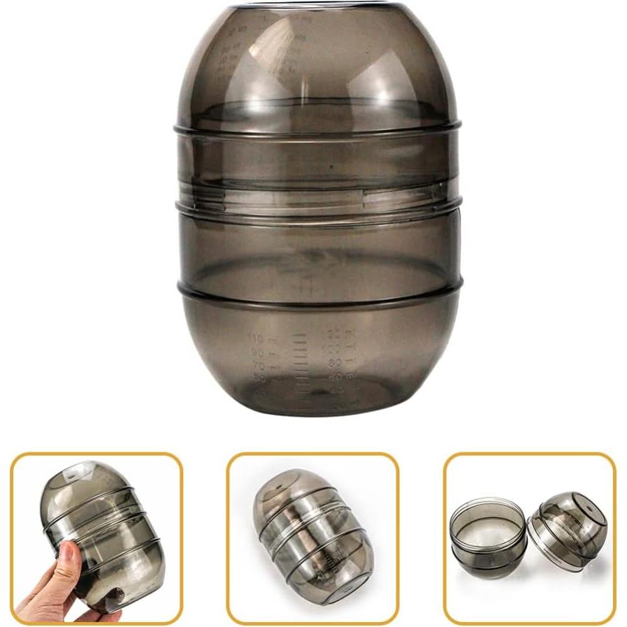 Tazón Mezclador para Teñir Cabello KALLORY 13.5cm Gris