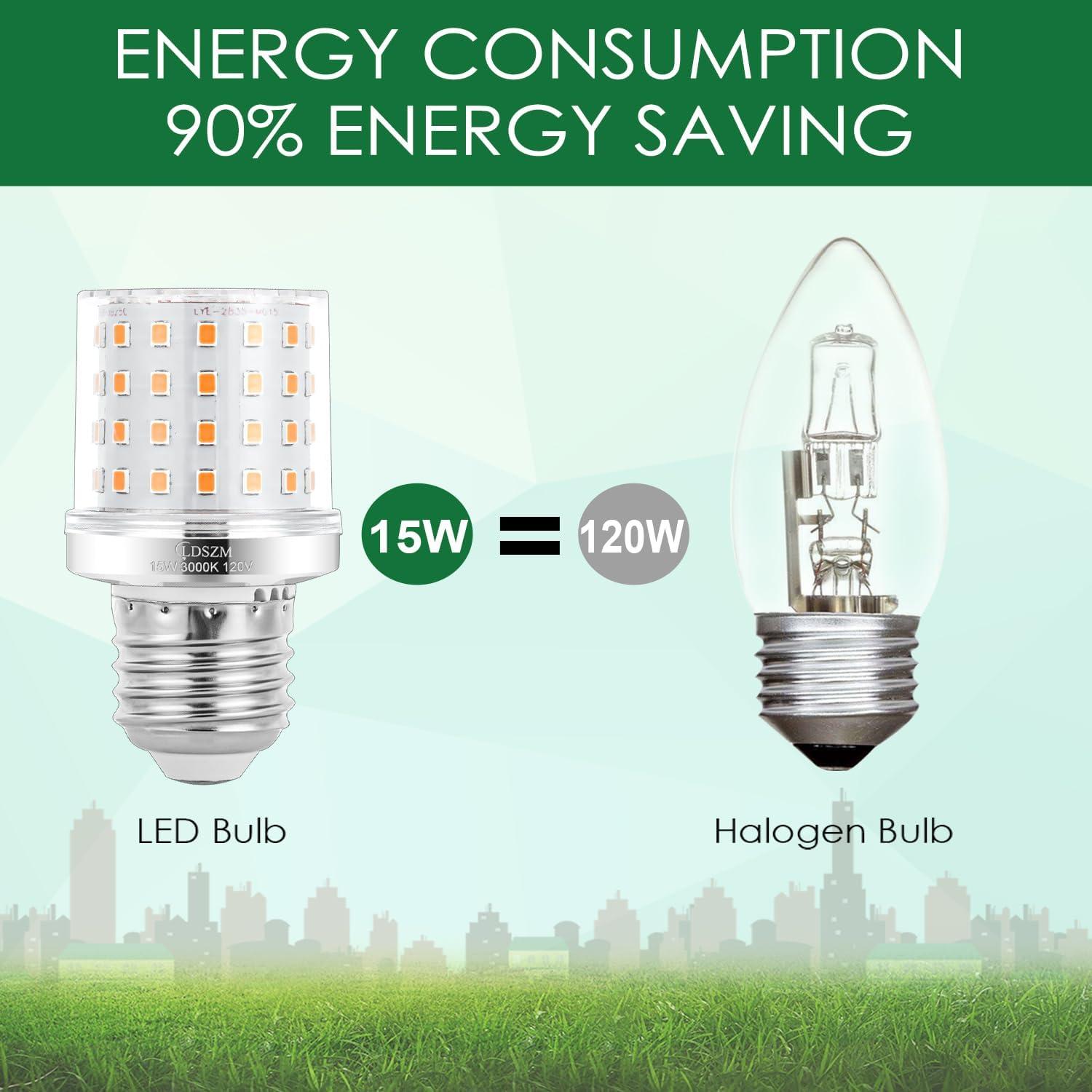 Bombilla LED E26 RFLY 15W 1200lm Blanco Cálido 3000K