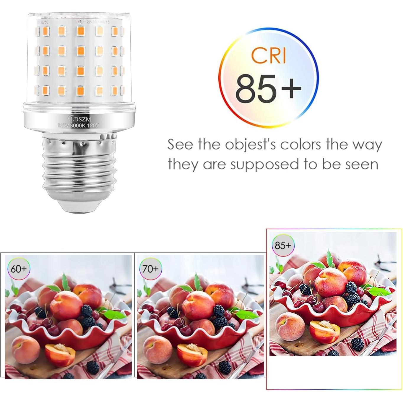 Bombilla LED E26 RFLY 15W 1200lm Blanco Cálido 3000K