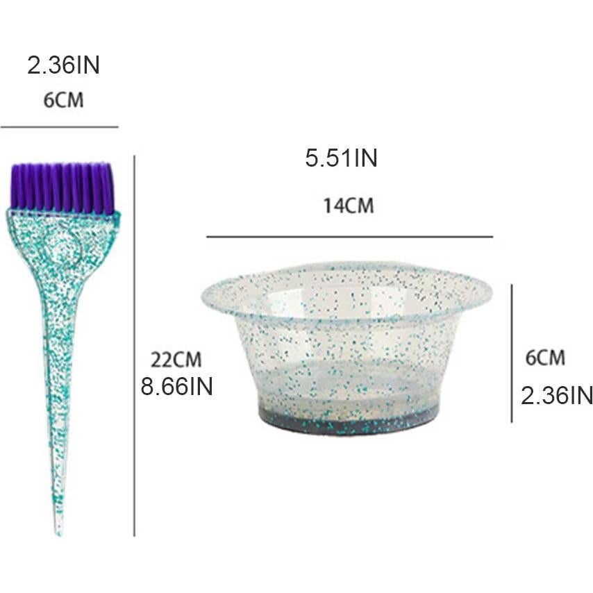 Tazón Mezclador de Tinte Guojiang para Cabello Profesional Verde