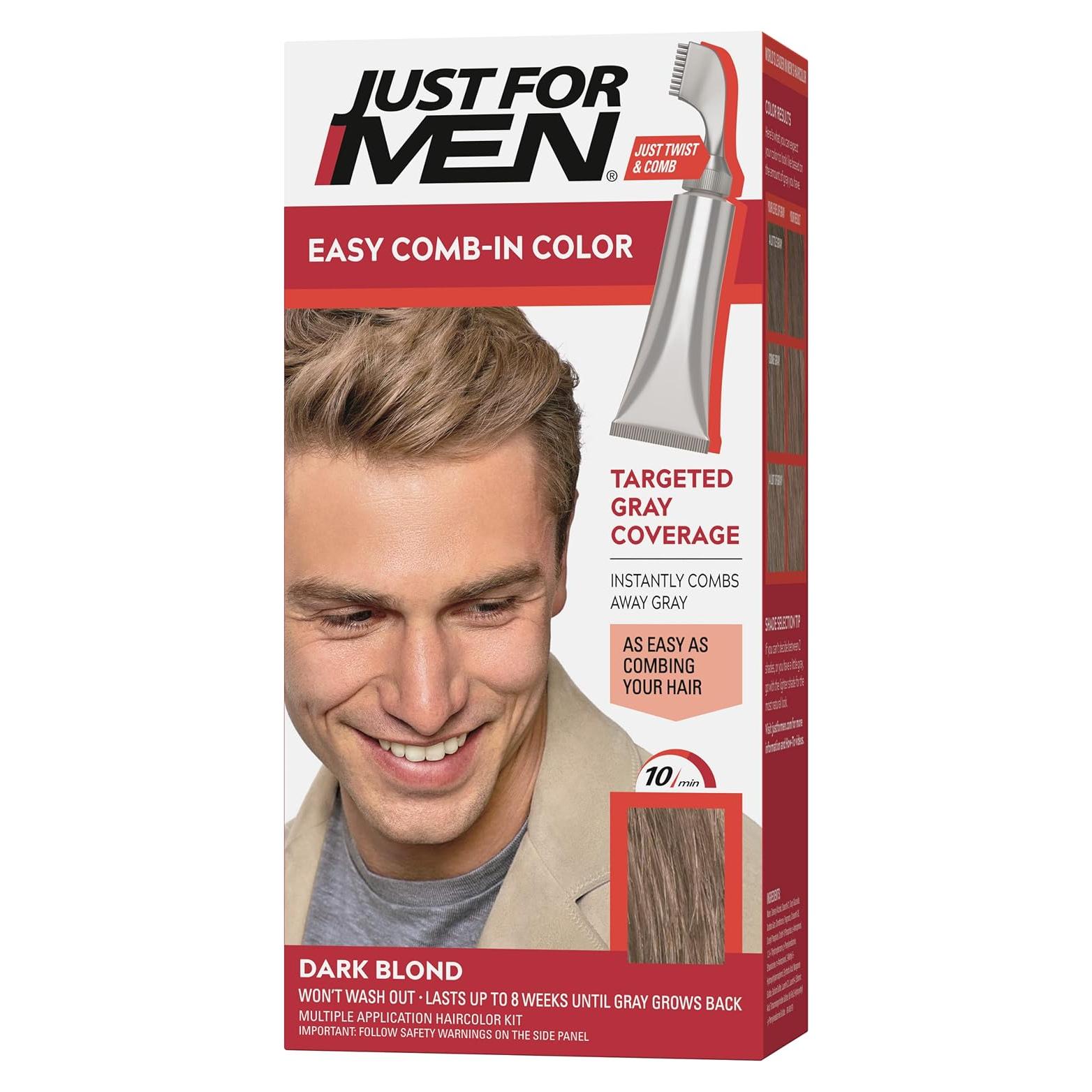 Tinte para Cabello Masculino Just For Men Rubio Oscuro A-15