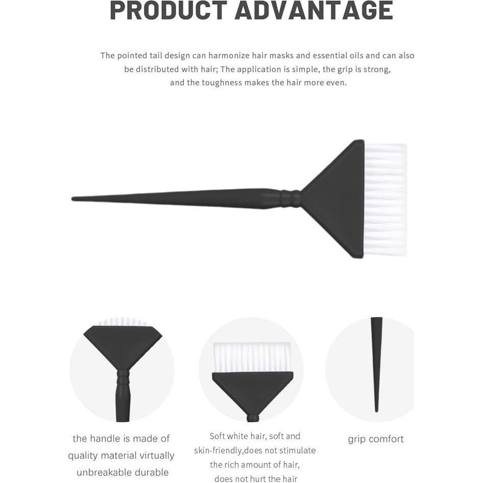 Set de Pinceles para Tinte de Cabello TIKMNO - 4 pcs Multicolor