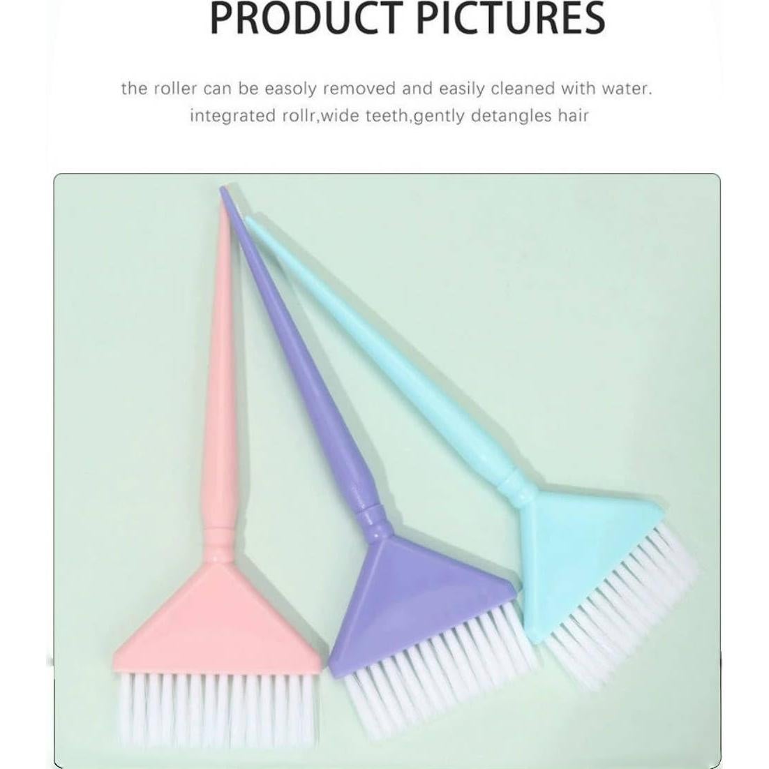 Set de Pinceles para Tinte de Cabello TIKMNO - 4 pcs Multicolor