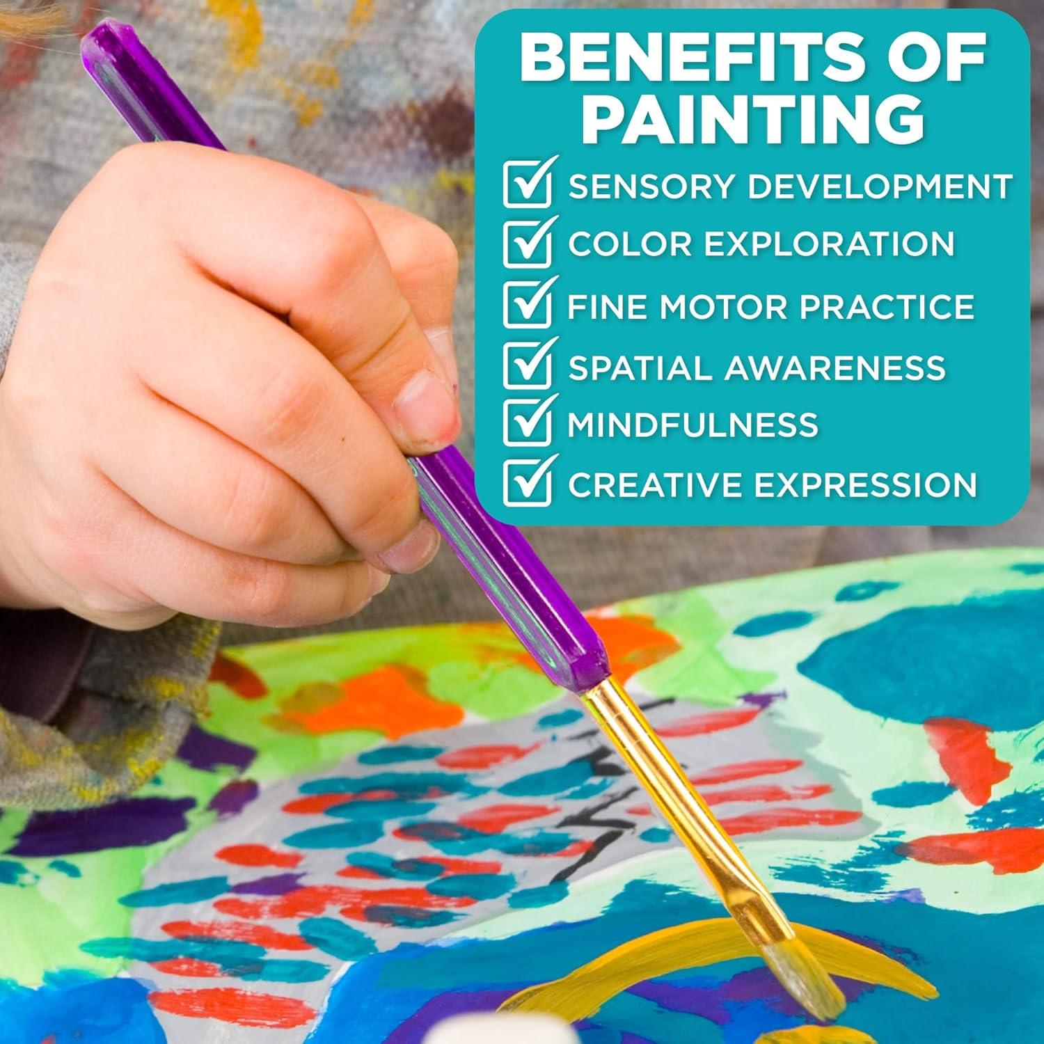 Paquete de 35 Pinceles de Pintura Horizon Group USA - Multicolor