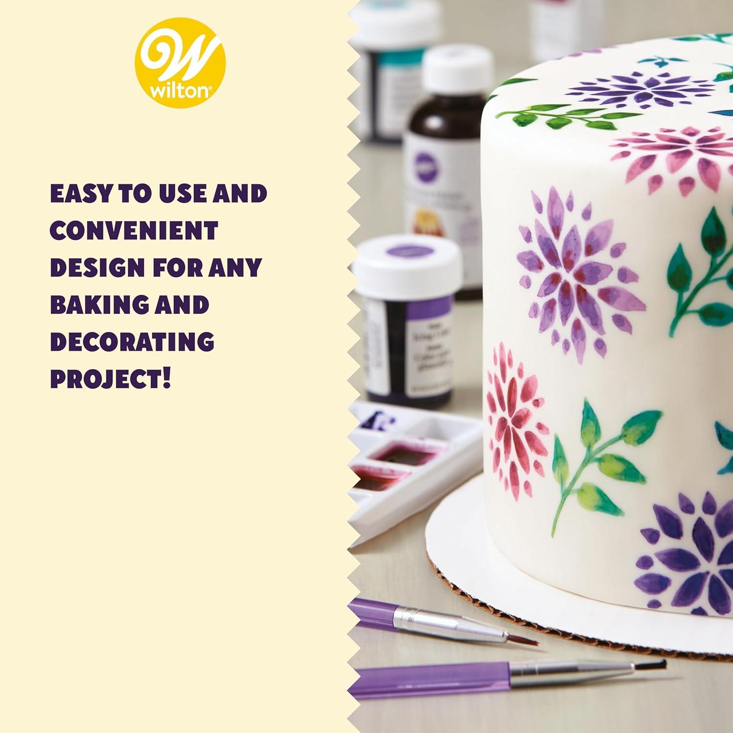 Conjunto de Pinceles de Decoración Wilton 5 Piezas para Alimentos