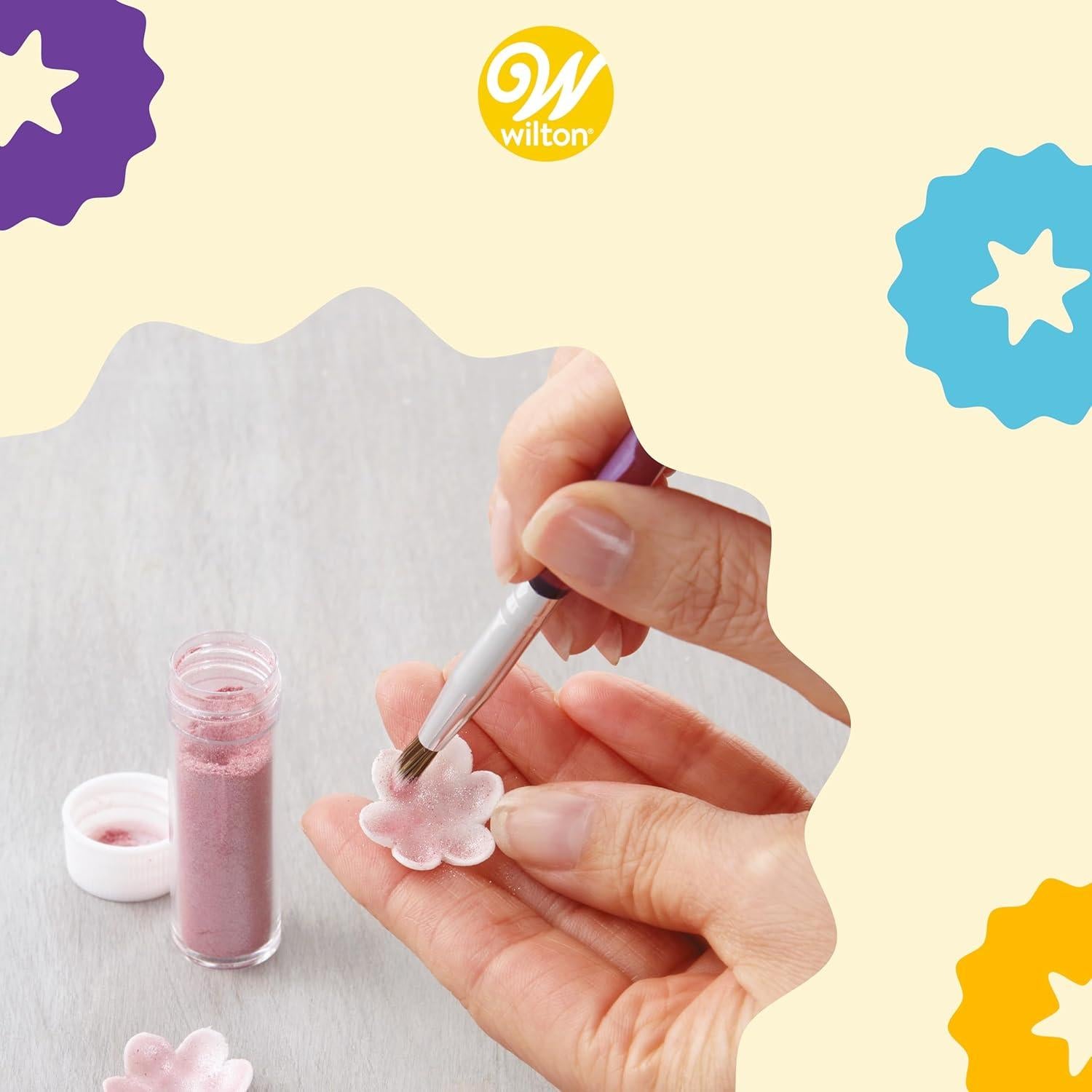 Conjunto de Pinceles de Decoración Wilton 5 Piezas para Alimentos