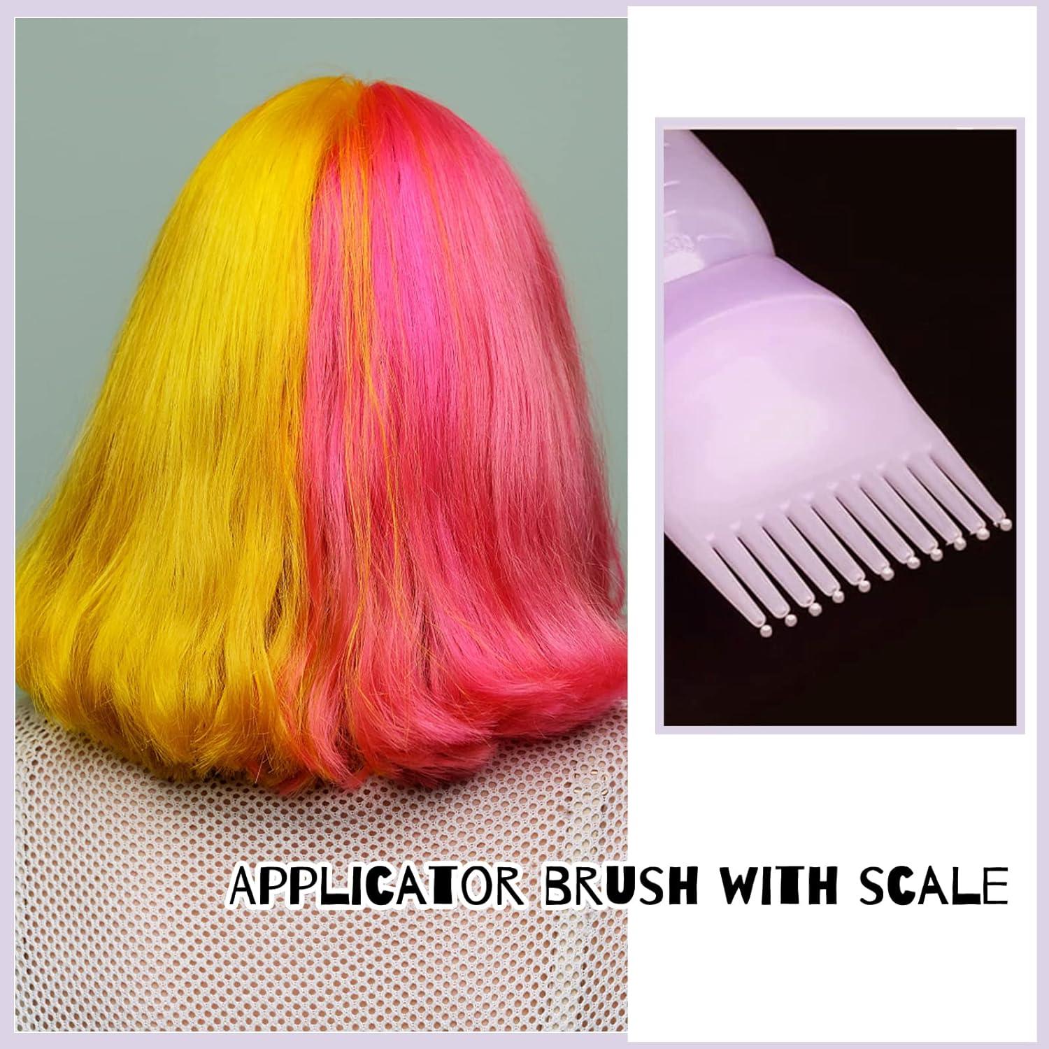 Botella Aplicadora de Peine Pimoys 177ml - 2 Piezas Morado