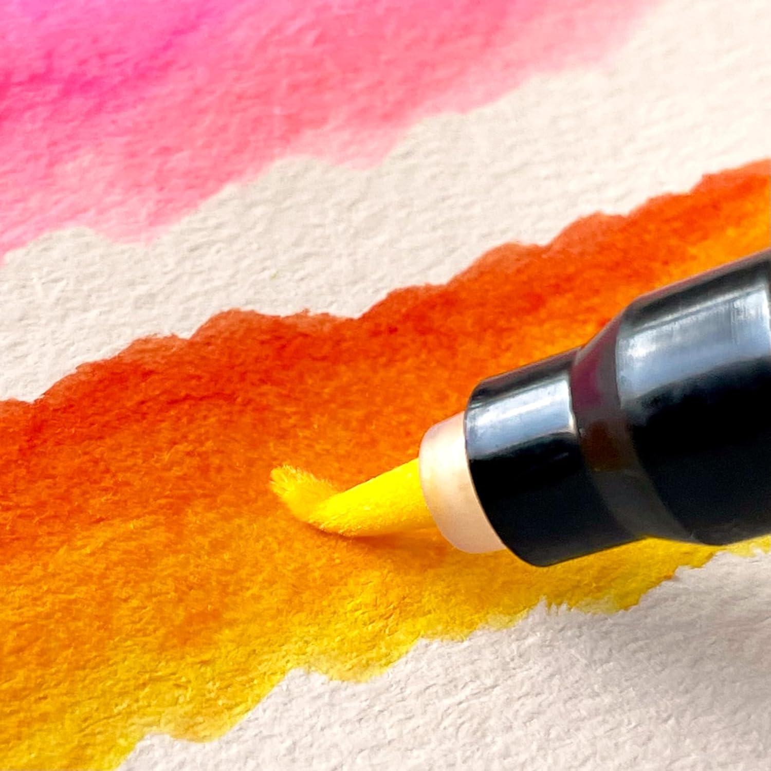 Marcadores de Pincel Lavables ArtSkills - 16 Colores para Arte