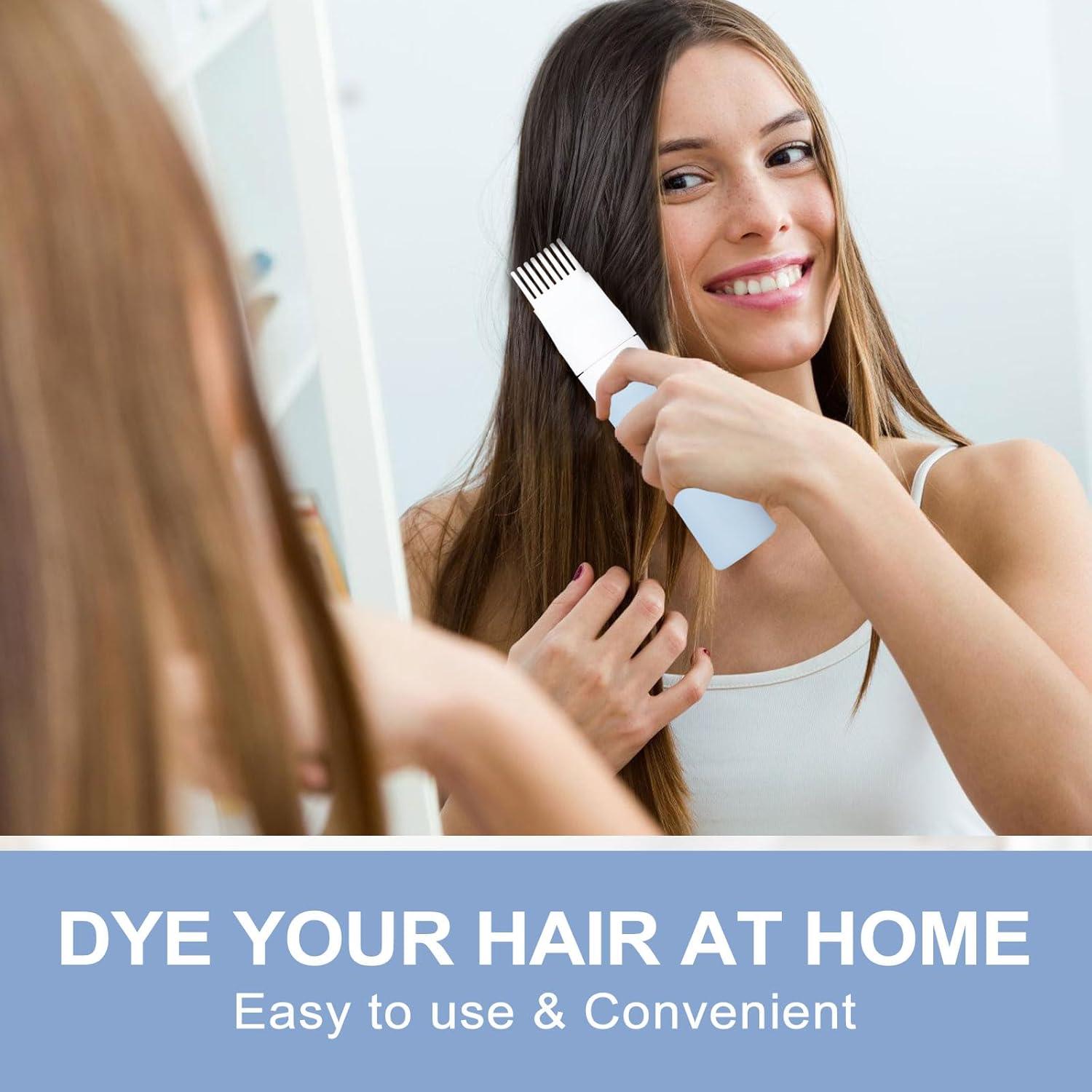 2 Botellas Aplicadoras de Aceite y Tinte para Cabello Lapfoon