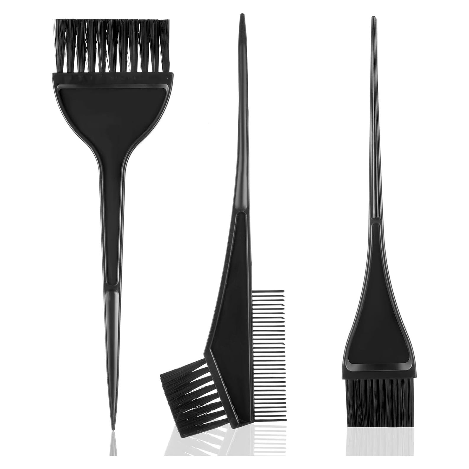 Juego de Brochas para Teñir el Cabello Bremorou 3 Piezas