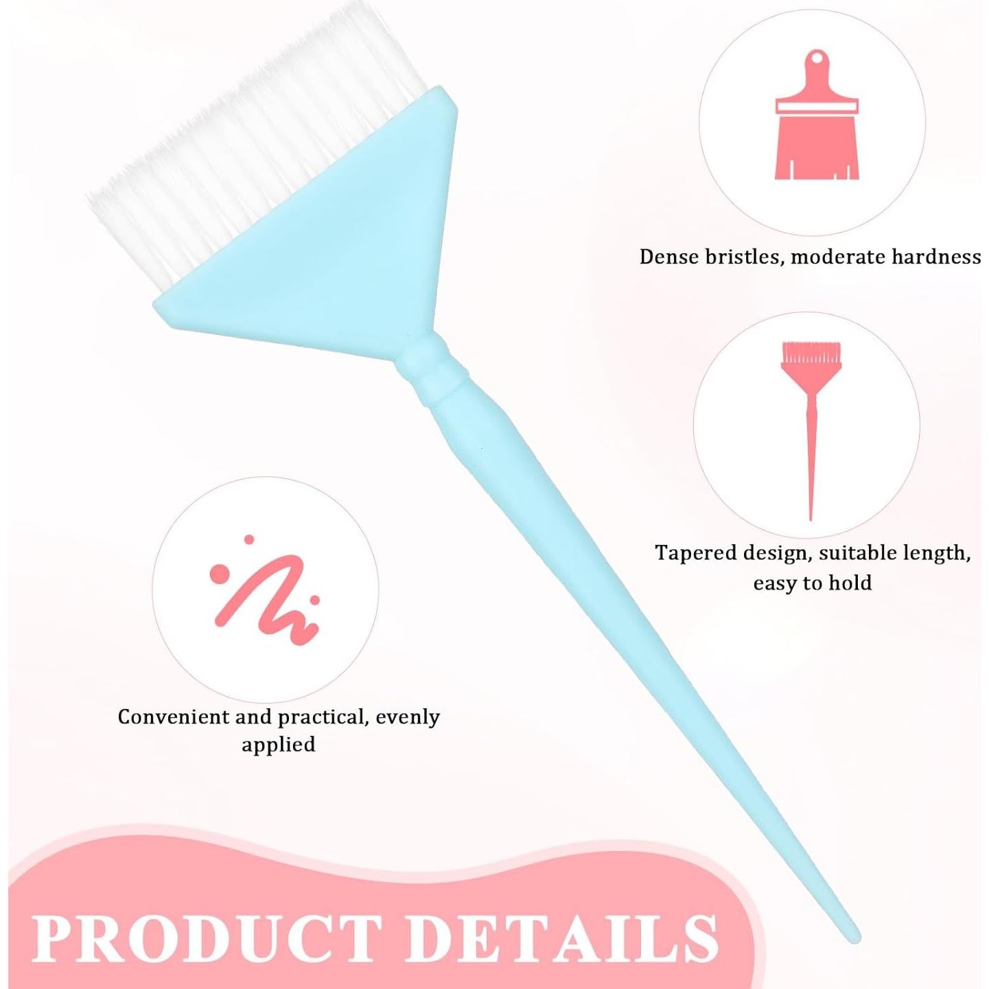 Juego de 4 brochas para tinte de cabello BOHUIZ - Multiusos