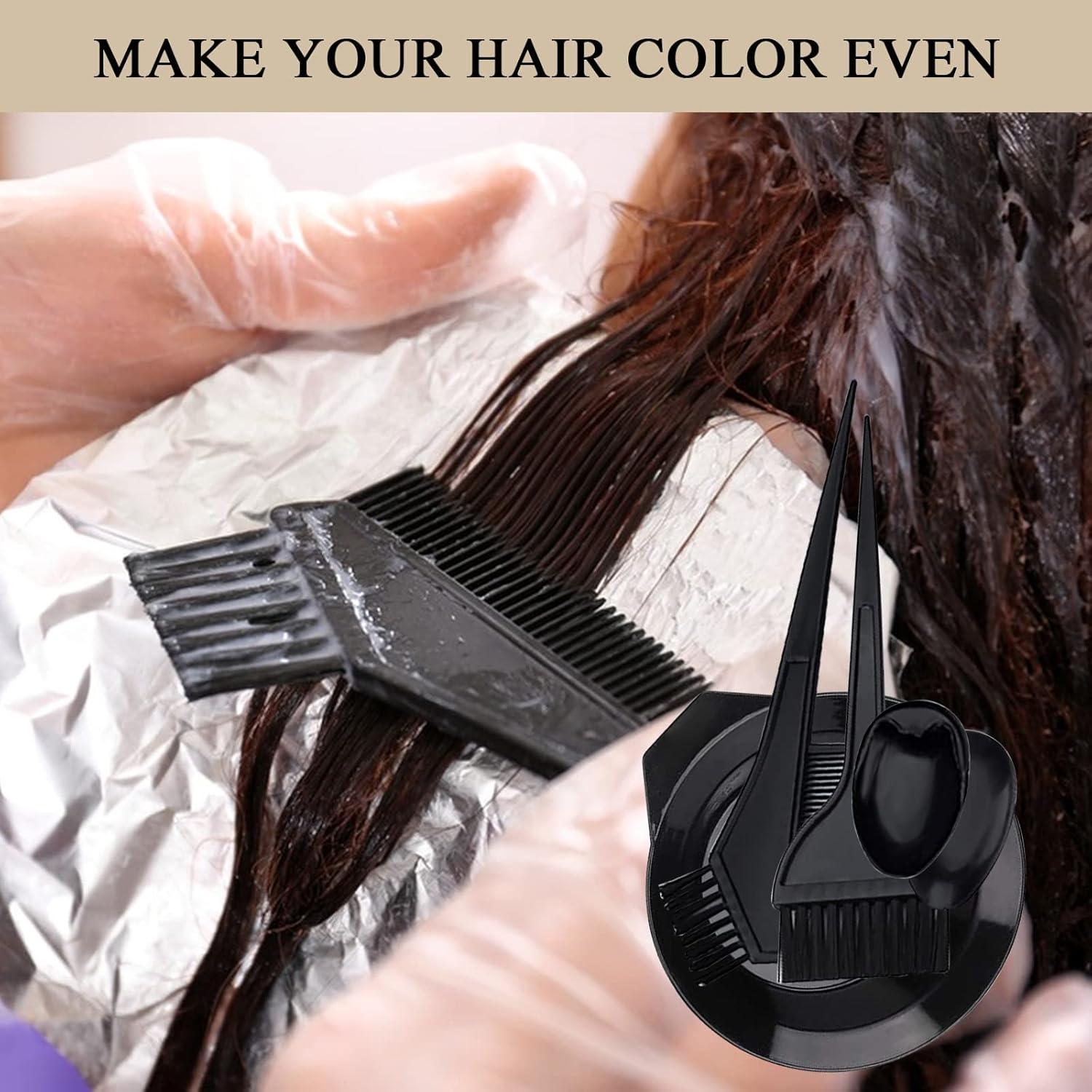 Juego de Brochas y Cuenco para Tinte de Cabello 1st Choice