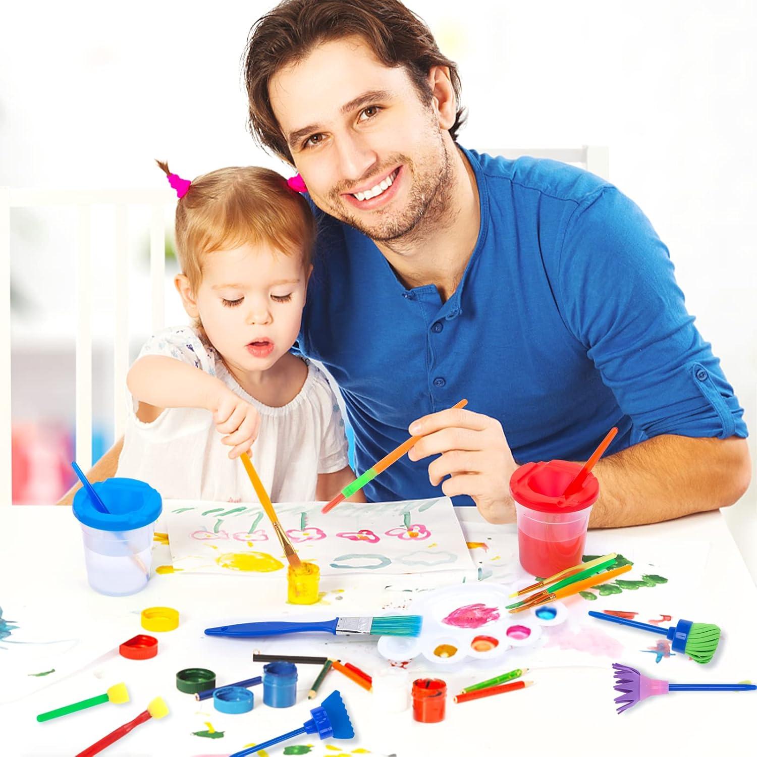 Set de Pinceles de Pintura BigOtters 45PCS para Niños