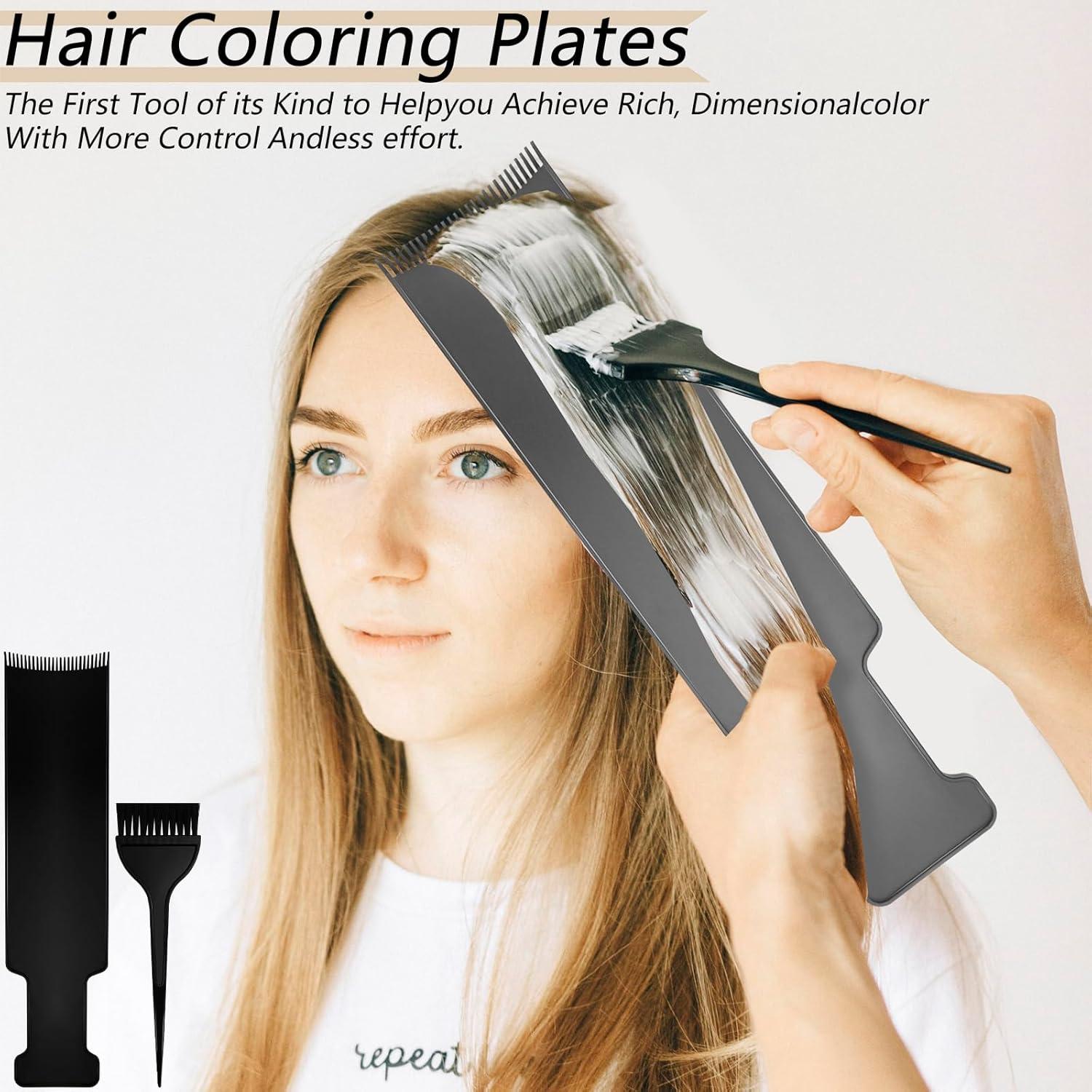 Kit de 4 Piezas de Balayage OXDFK con Cepillo y Tableros