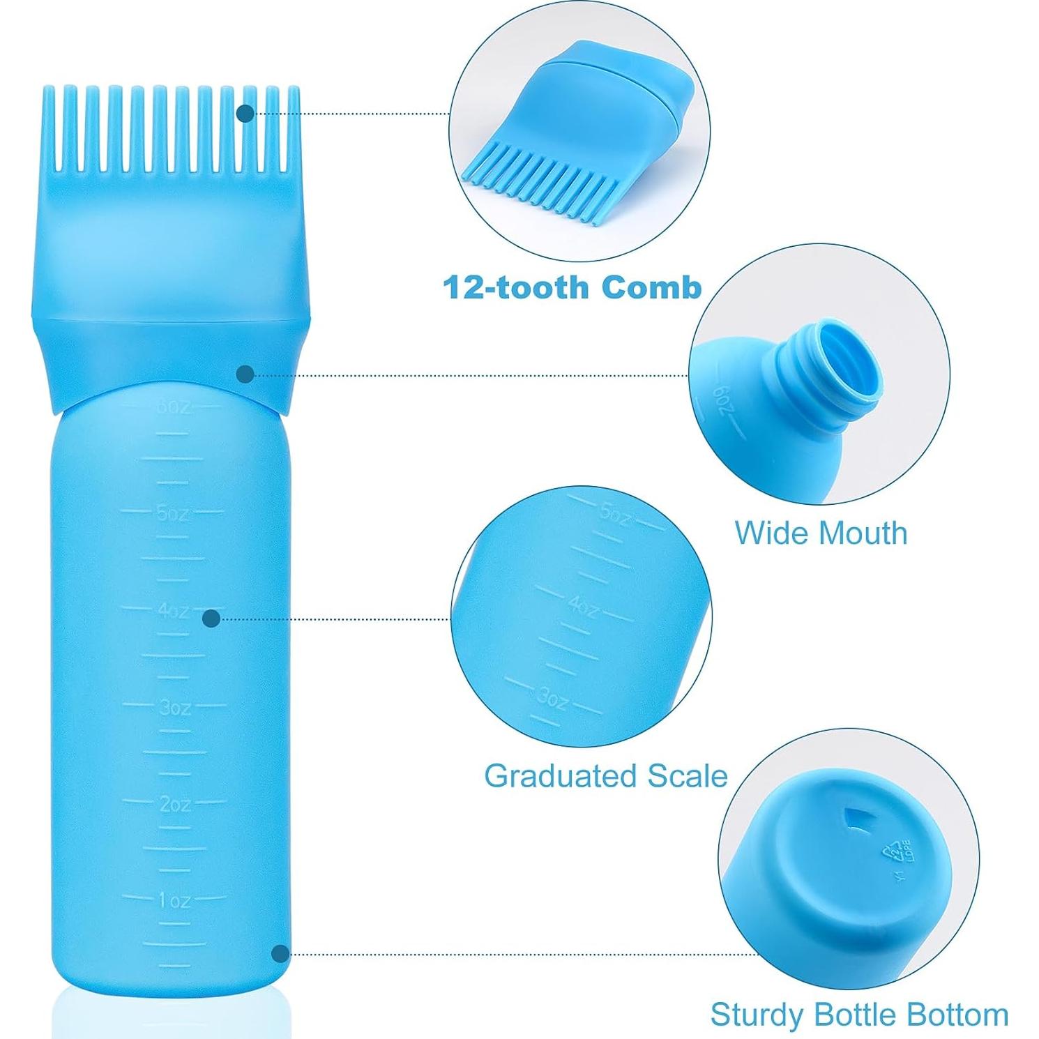 Botella Aplicadora de Peine Raíz Decorniqu 180 ml 4 Colores