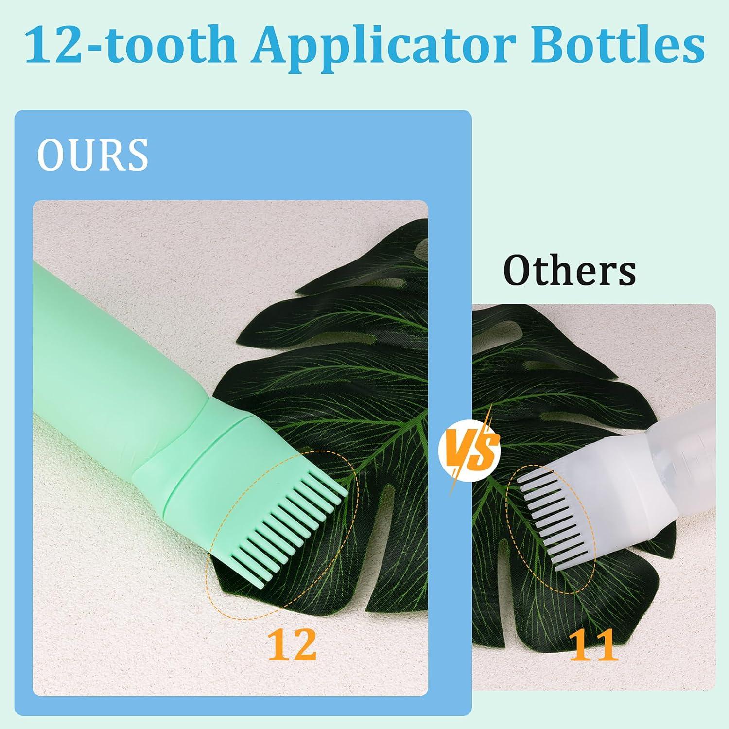 Botella Aplicadora de Peine Raíz Decorniqu 180 ml 4 Colores