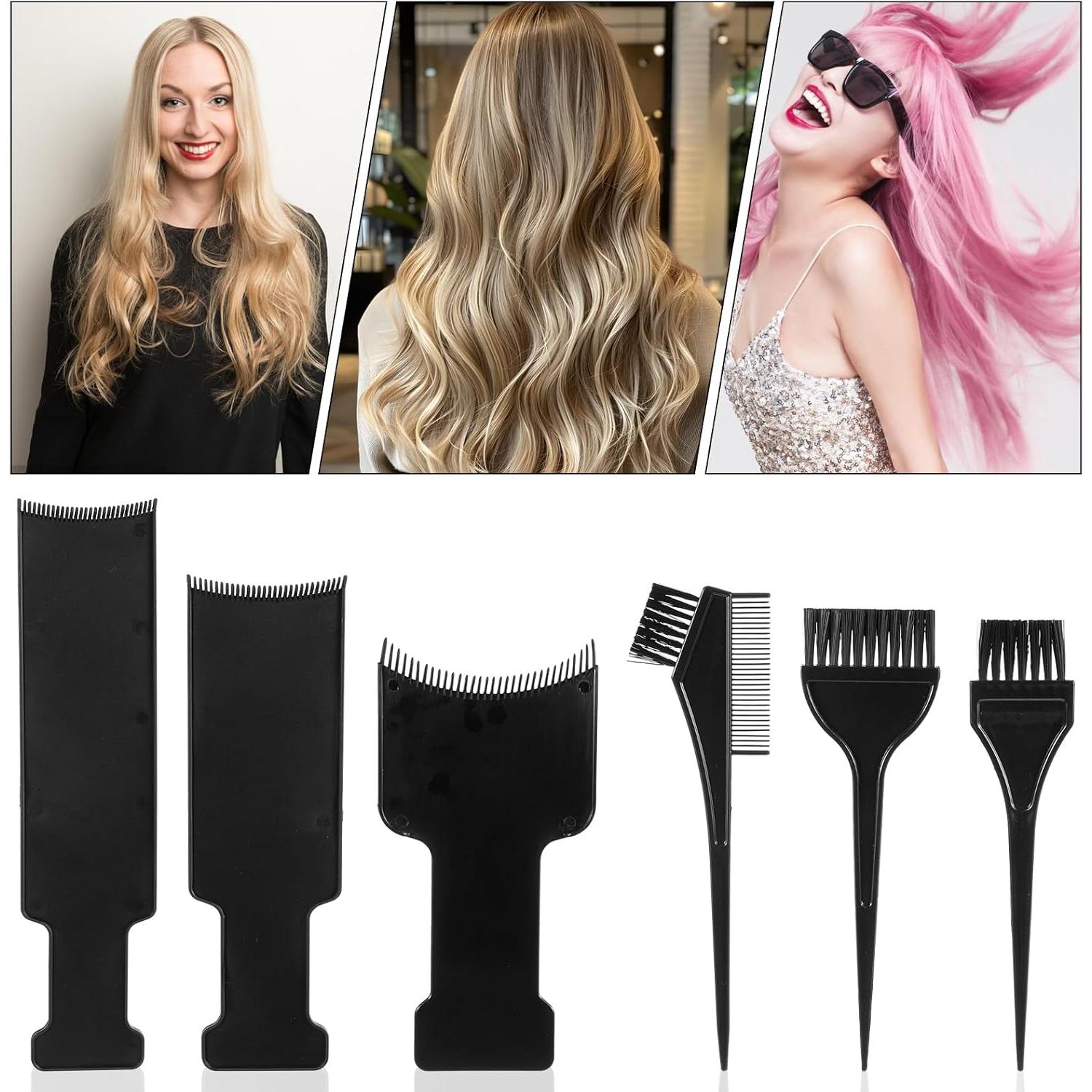 Kit de Balayage Oruola 6 Piezas - Tablas y Cepillos para Teñir