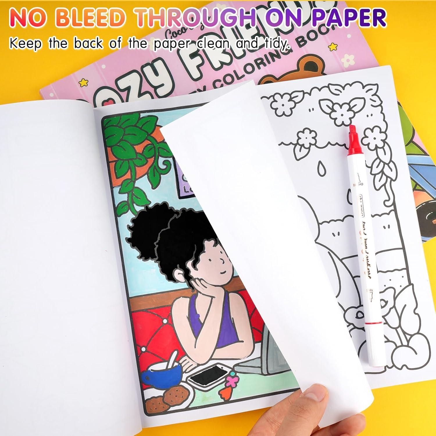 Marcadores de Pintura Acrílica SFAIH 60 Colores Doble Punta