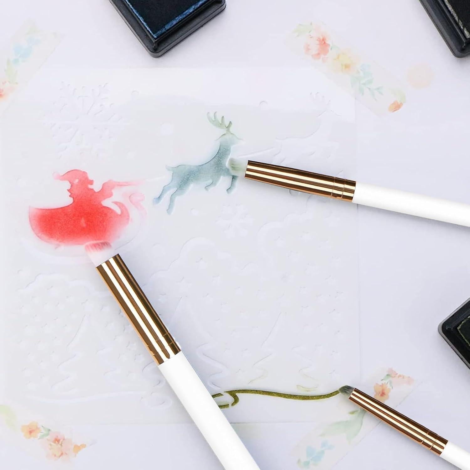 Set de Pinceles de Mezcla UNIMEIX para Acuarela - 12 Piezas