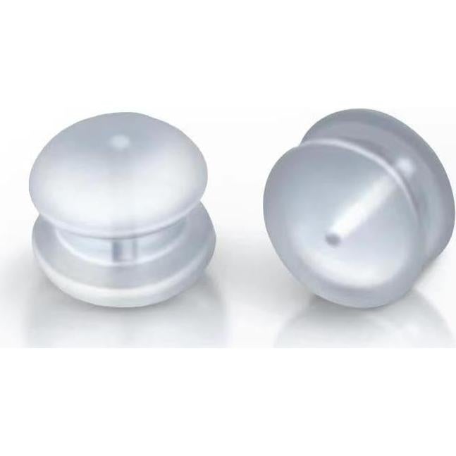 Respaldos de Aretes Silicona Médica Hipoalergénica 10 Piezas