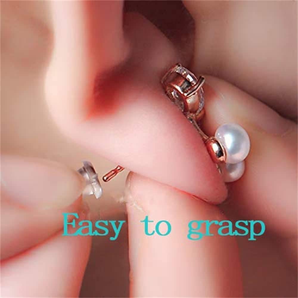 Respaldos de Pendientes de Goma Greneric - 100 Piezas