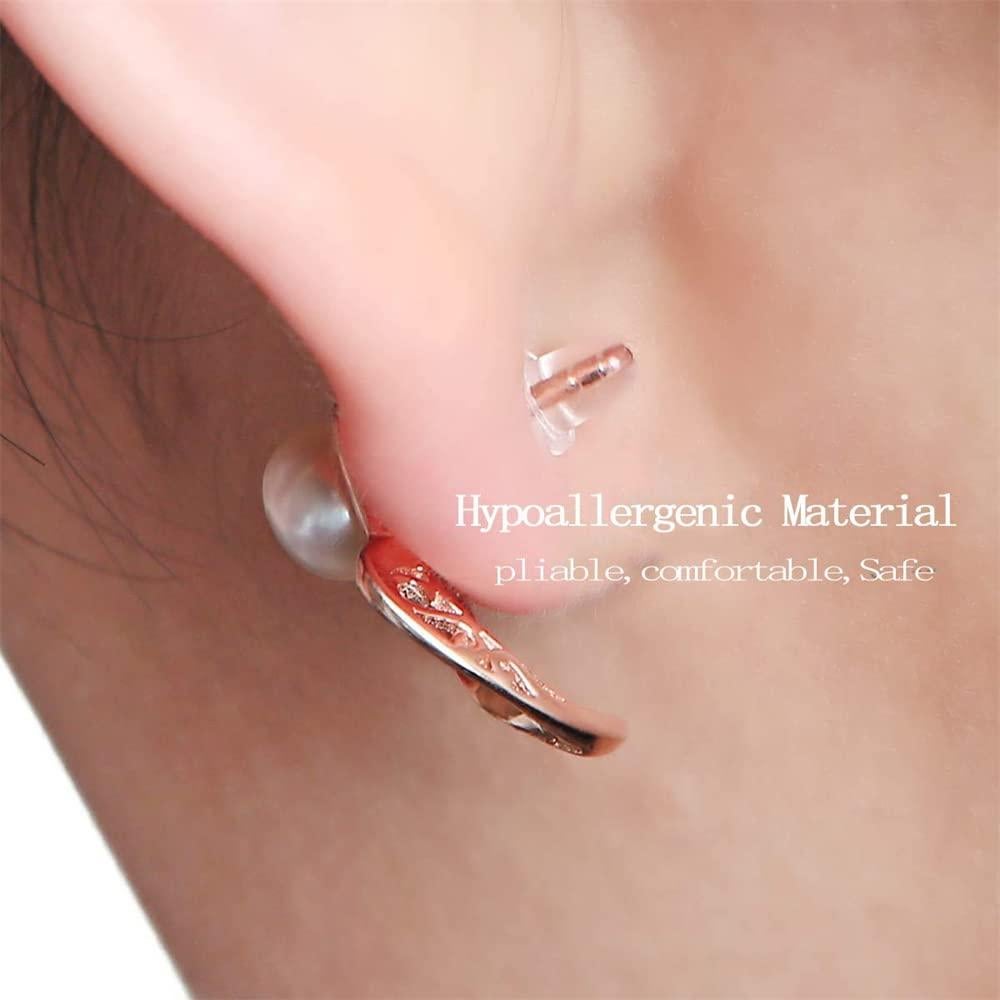 Respaldos de Pendientes de Goma Greneric - 100 Piezas