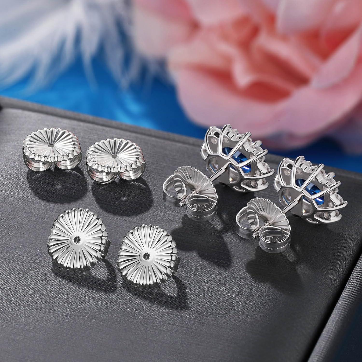 Soportes para Pendientes Formulen Oro 9 mm - 8 Piezas S925