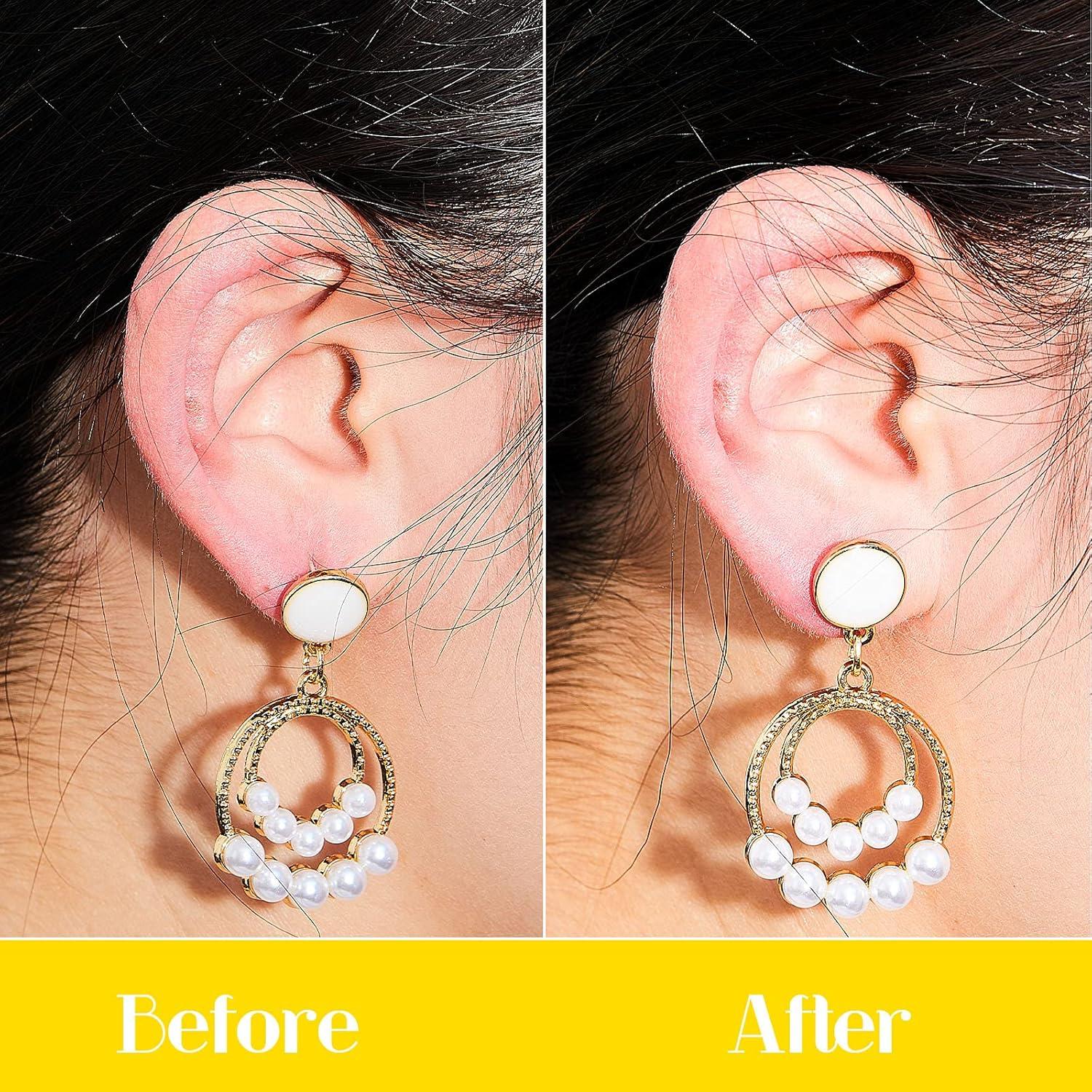 Parches de Soporte para Pendientes Hicarer 300 Piezas Color Piel