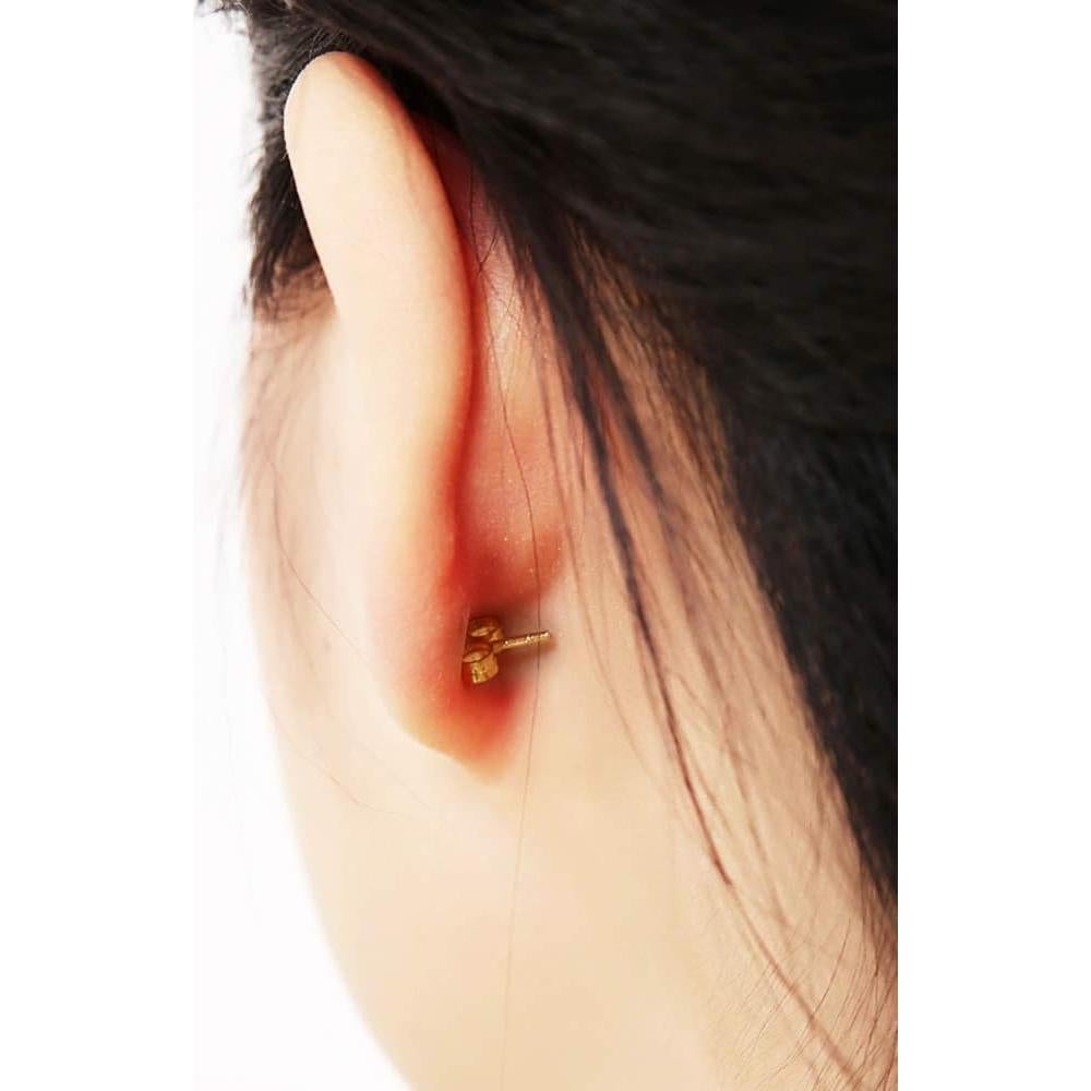 Respaldos de Aretes de Oro 14K ERT - 6 Piezas 5.4mm